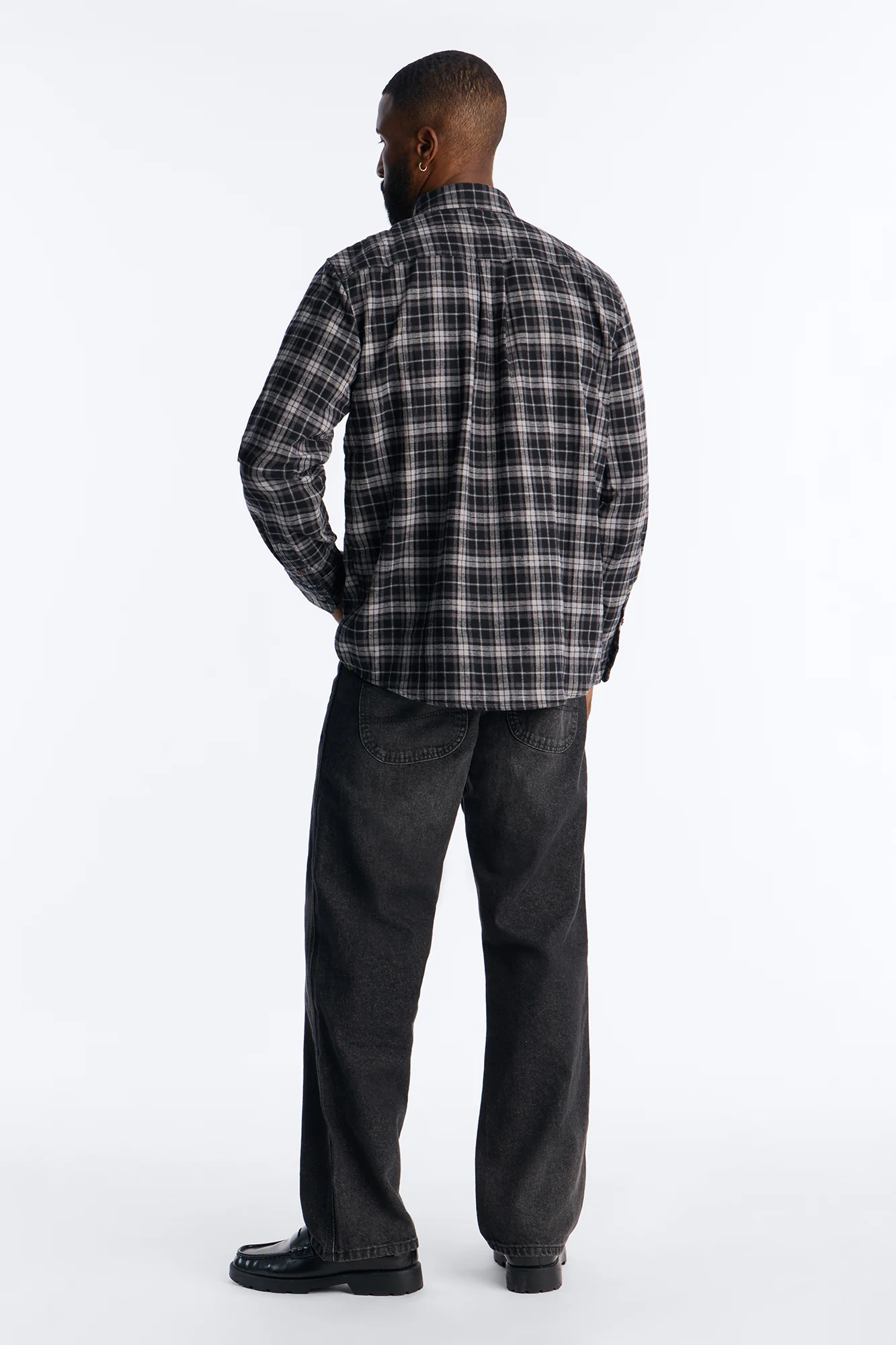 Dickies Flannel Work Shirt - Black - Image 5