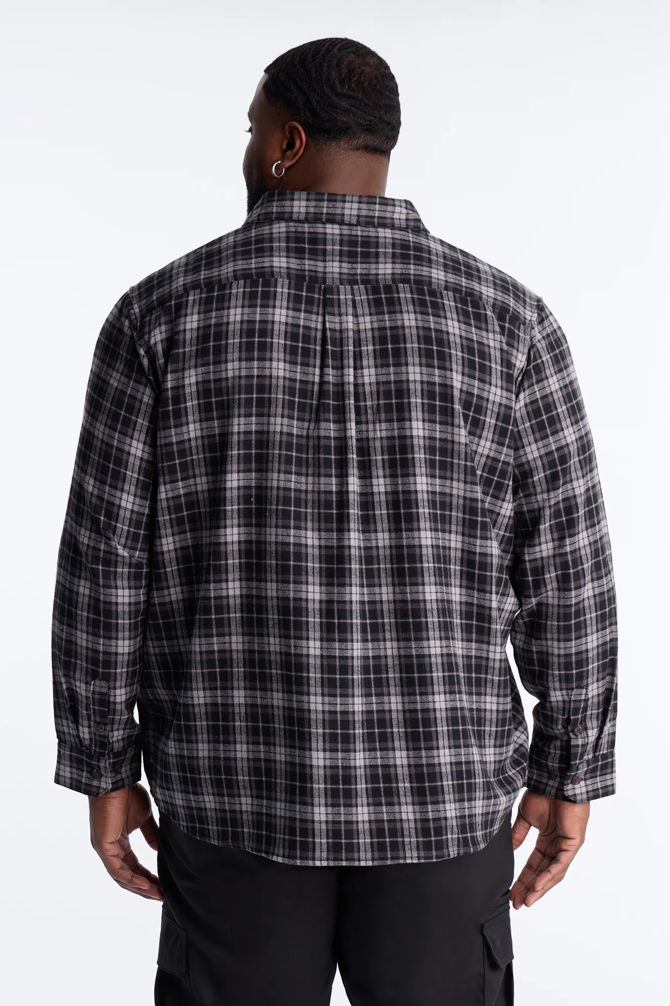 Dickies Flannel Work Shirt - Black - Image 9