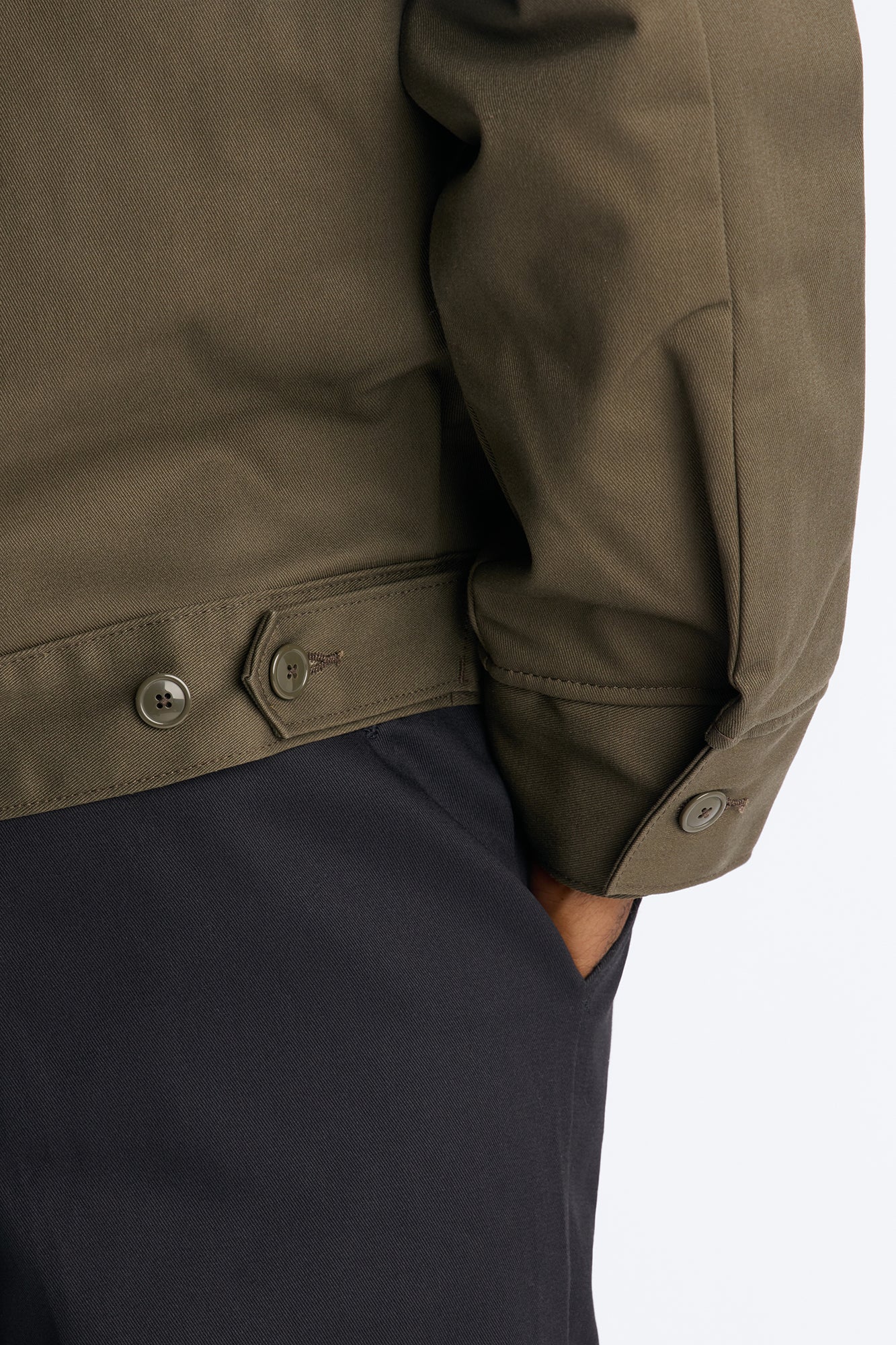 Dickies Insulated Eisenhower Jacket - Olive - Image 5
