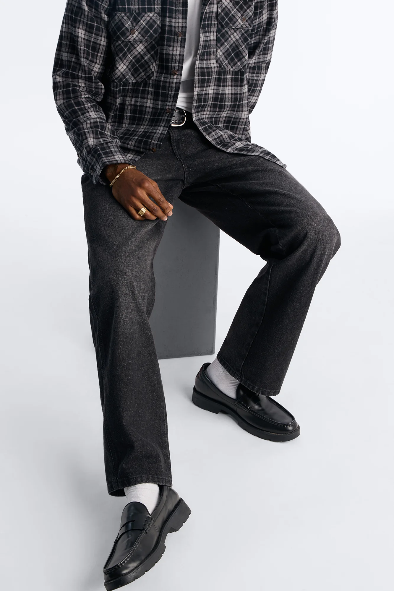 Dickies Relaxed Straight Jean - Black Wash - Image 3