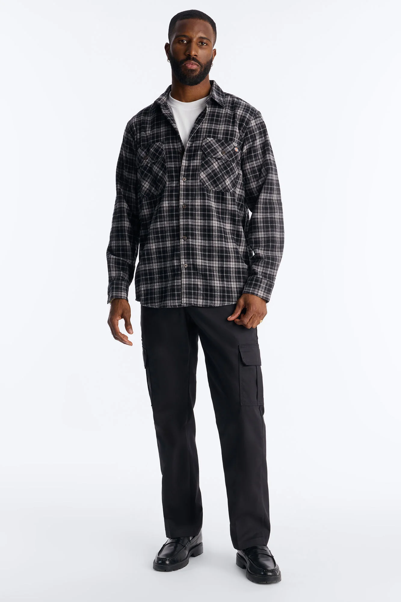 Dickies Twill Cargo Straight Pant - Black