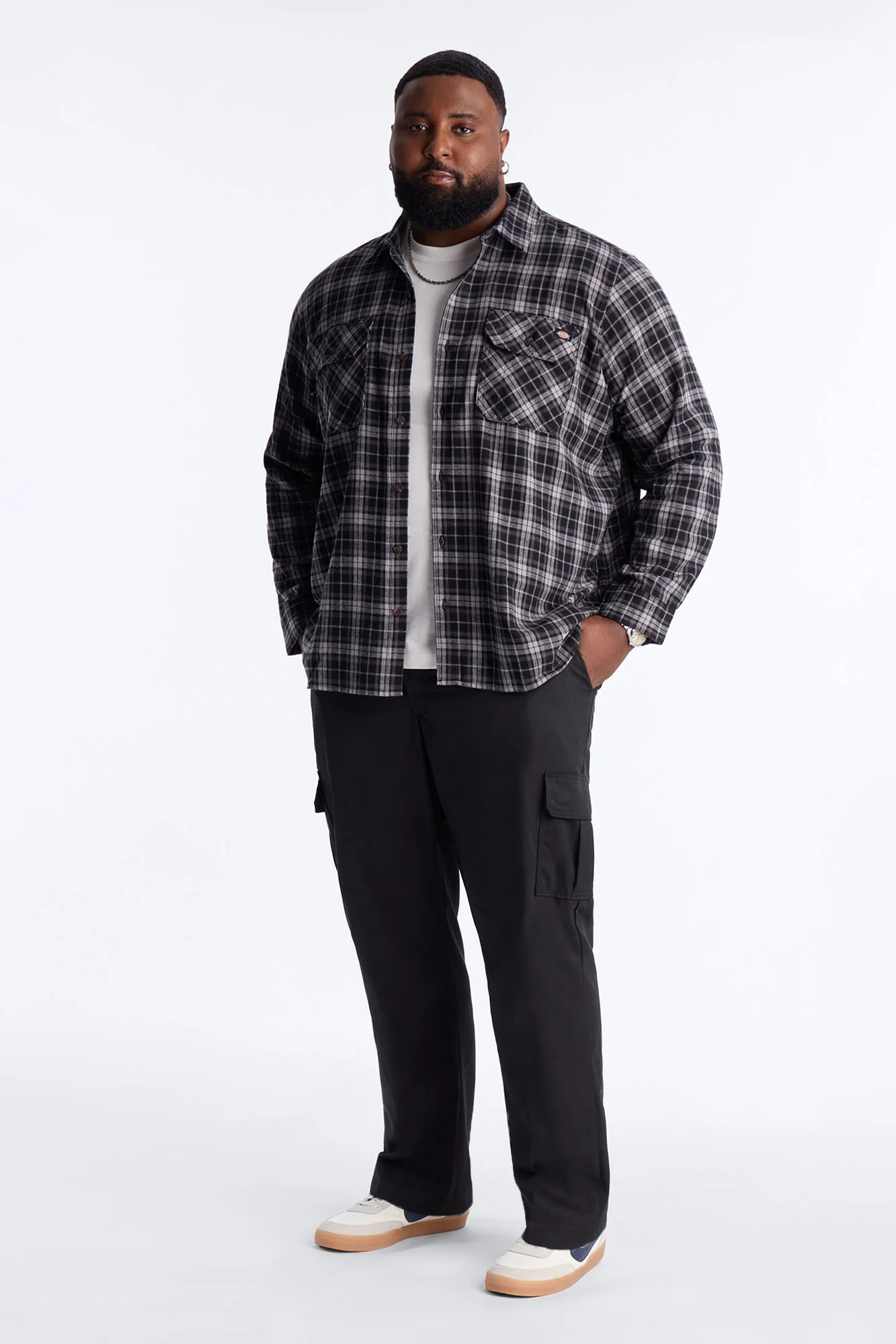 Dickies Twill Cargo Straight Pant - Black - Image 7