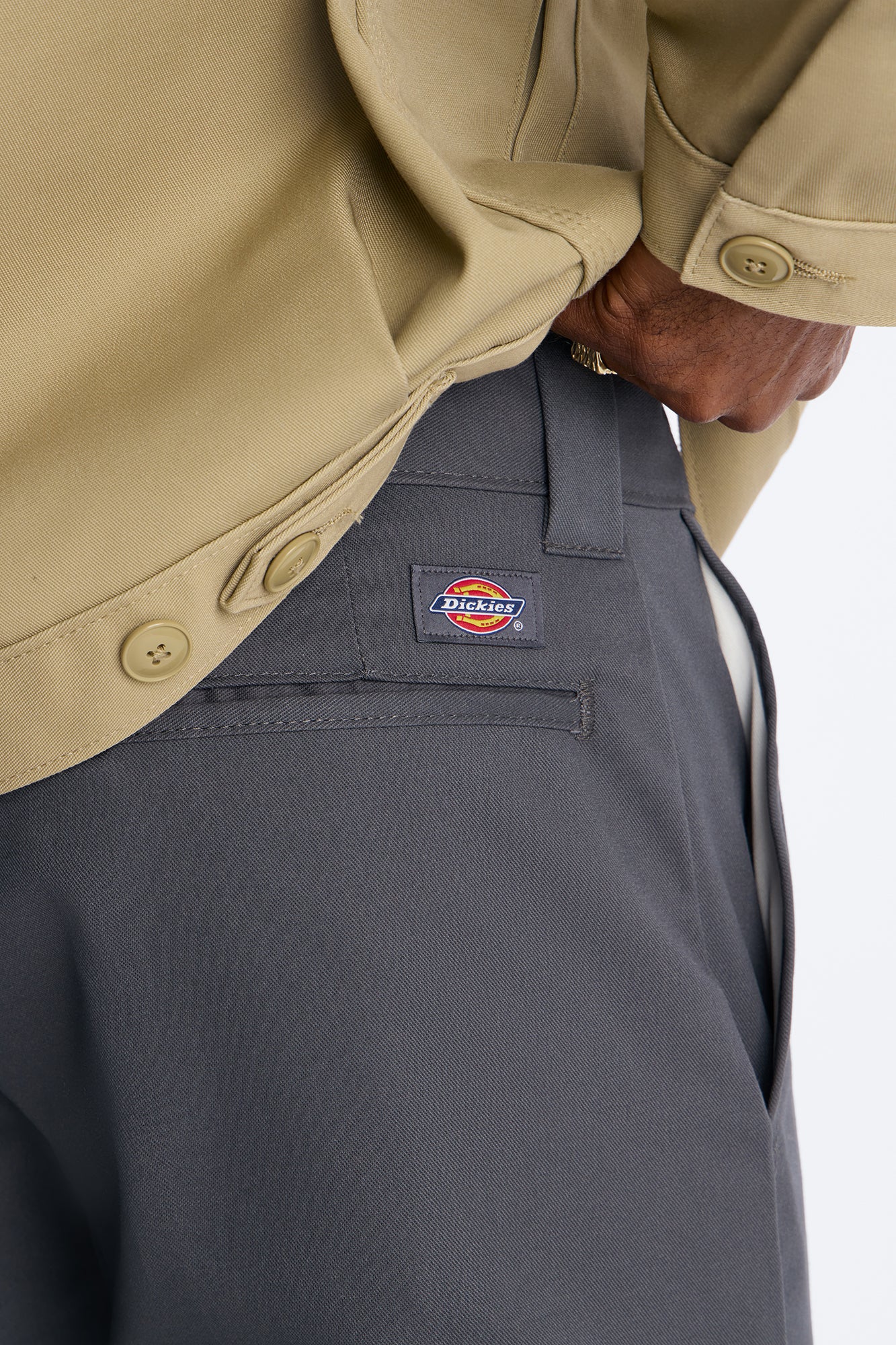 Dickies Twill Cargo Straight Pant - Charcoal - Image 3