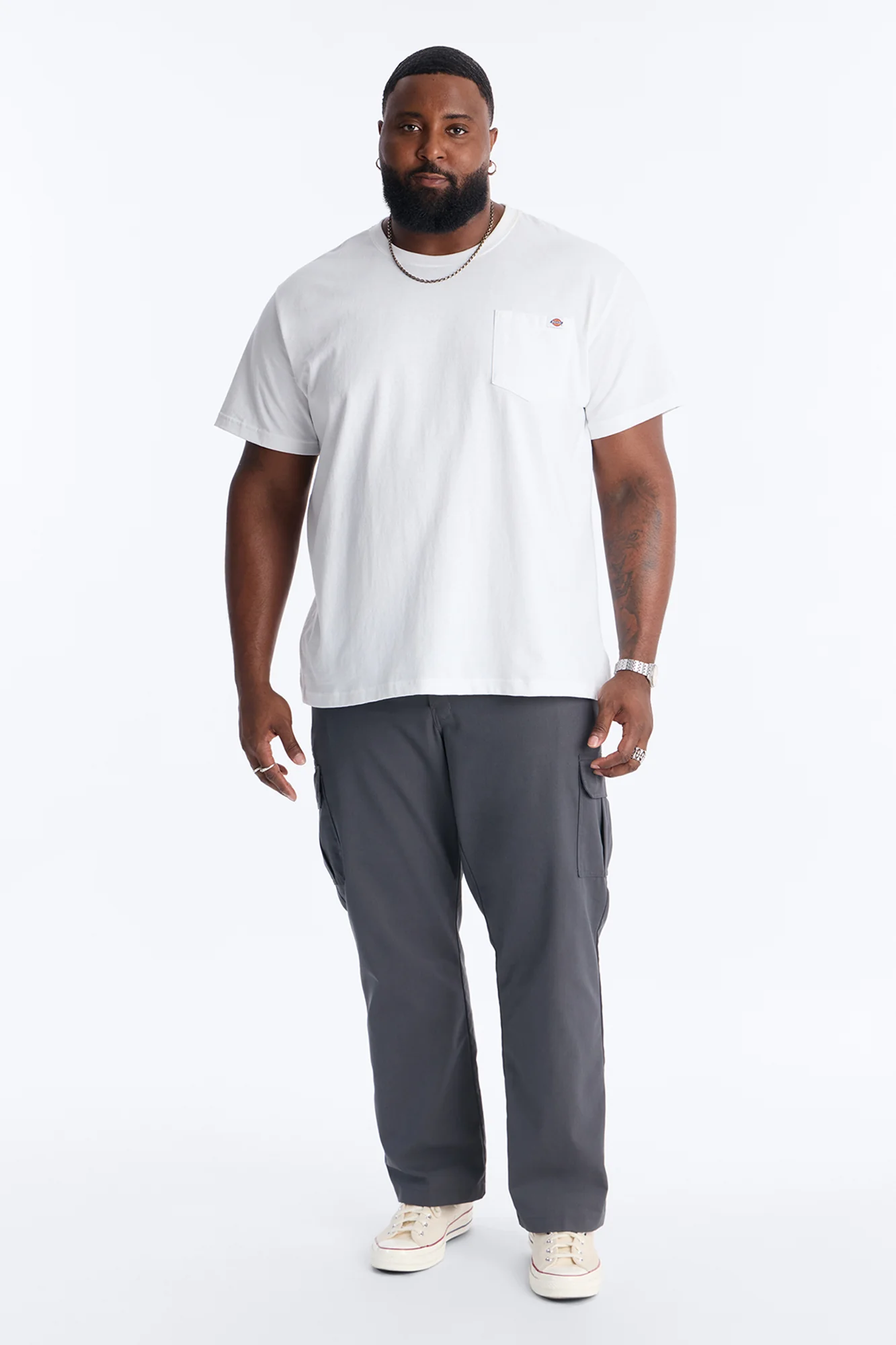 Dickies Twill Cargo Straight Pant - Charcoal - Image 6