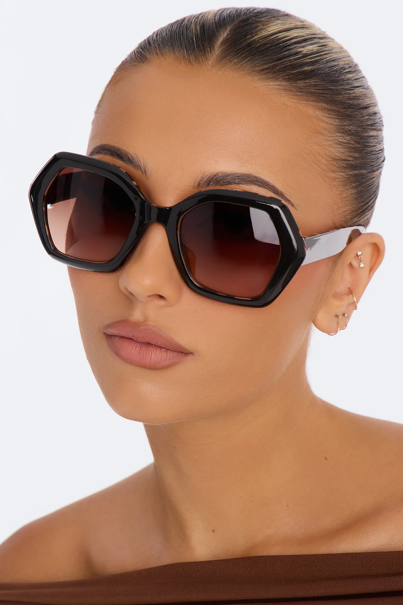 Different Vision Sunglasses - Black/Brown