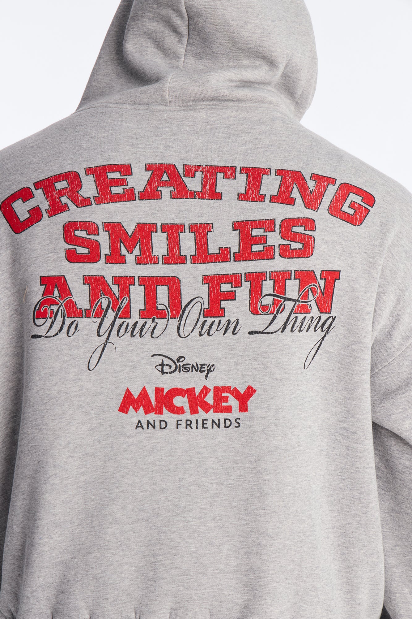 Disney Mickey And Friends Do Your Own Thing Hoodie - Heather Grey - Image 10