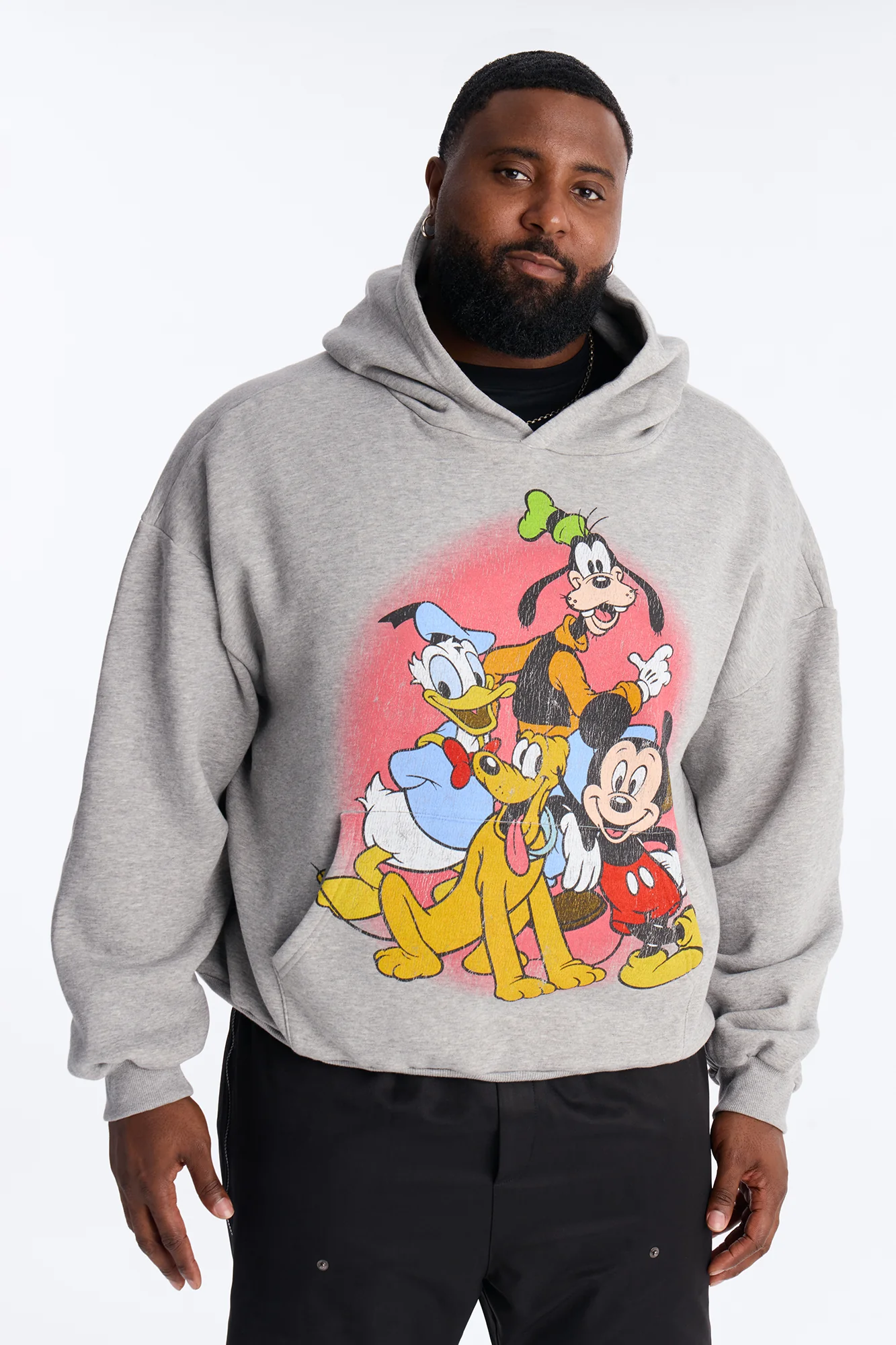 Disney Mickey And Friends Do Your Own Thing Hoodie - Heather Grey - Image 6