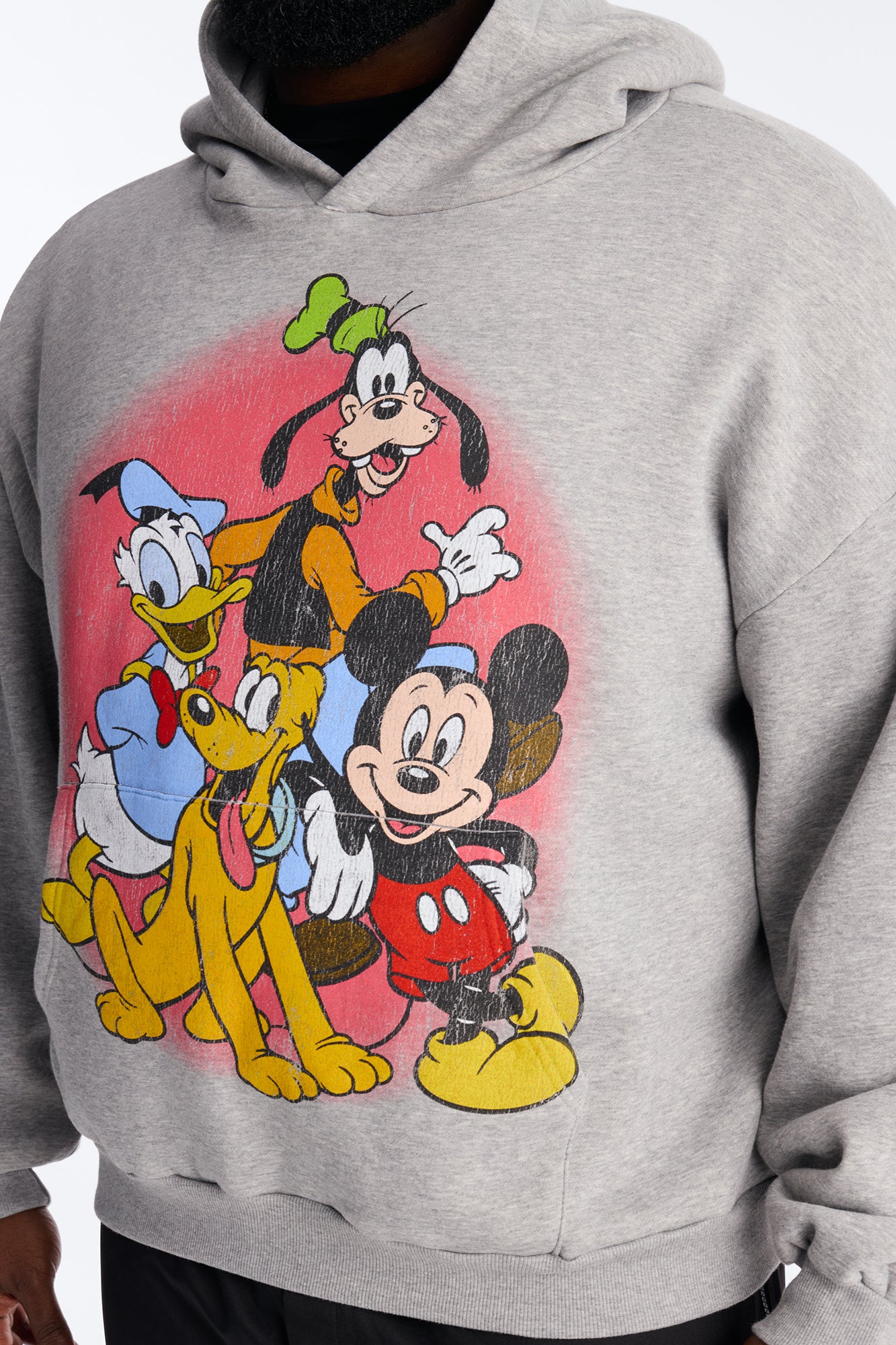 Disney Mickey And Friends Do Your Own Thing Hoodie - Heather Grey - Image 8