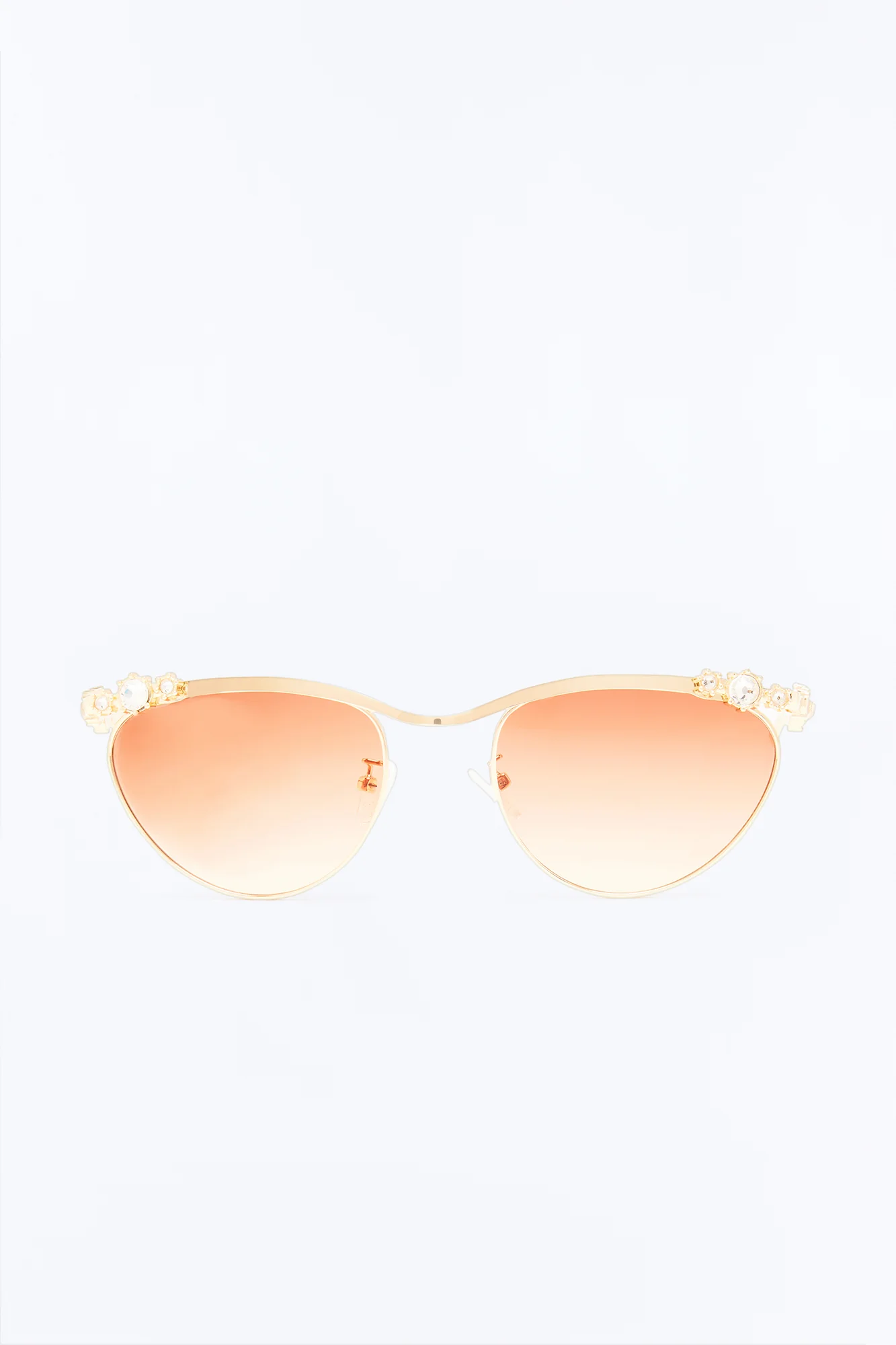 Diva Hours Sunglasses - Gold/Brown - Image 3
