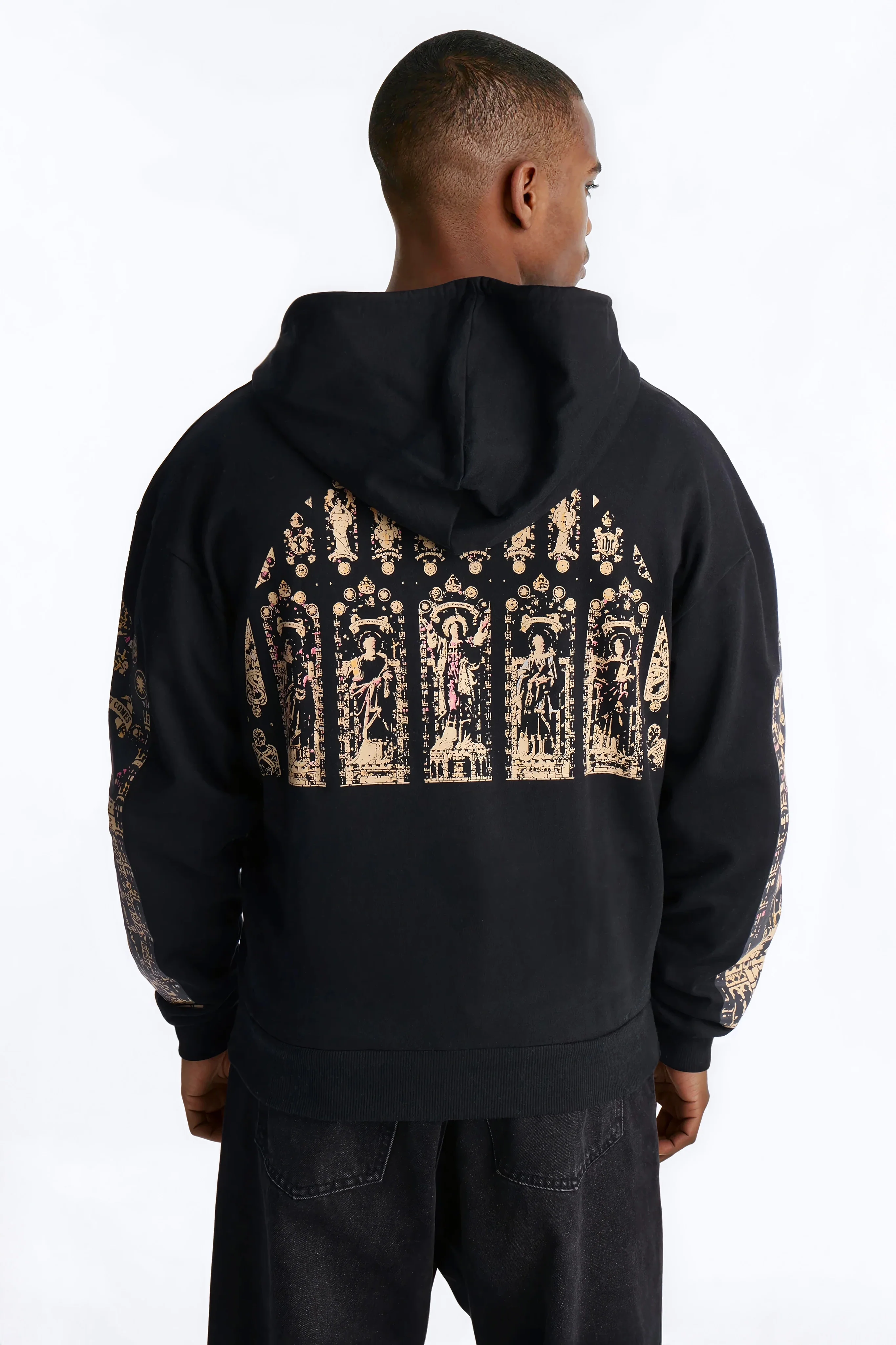 Divine Looking Glass Hoodie - Black