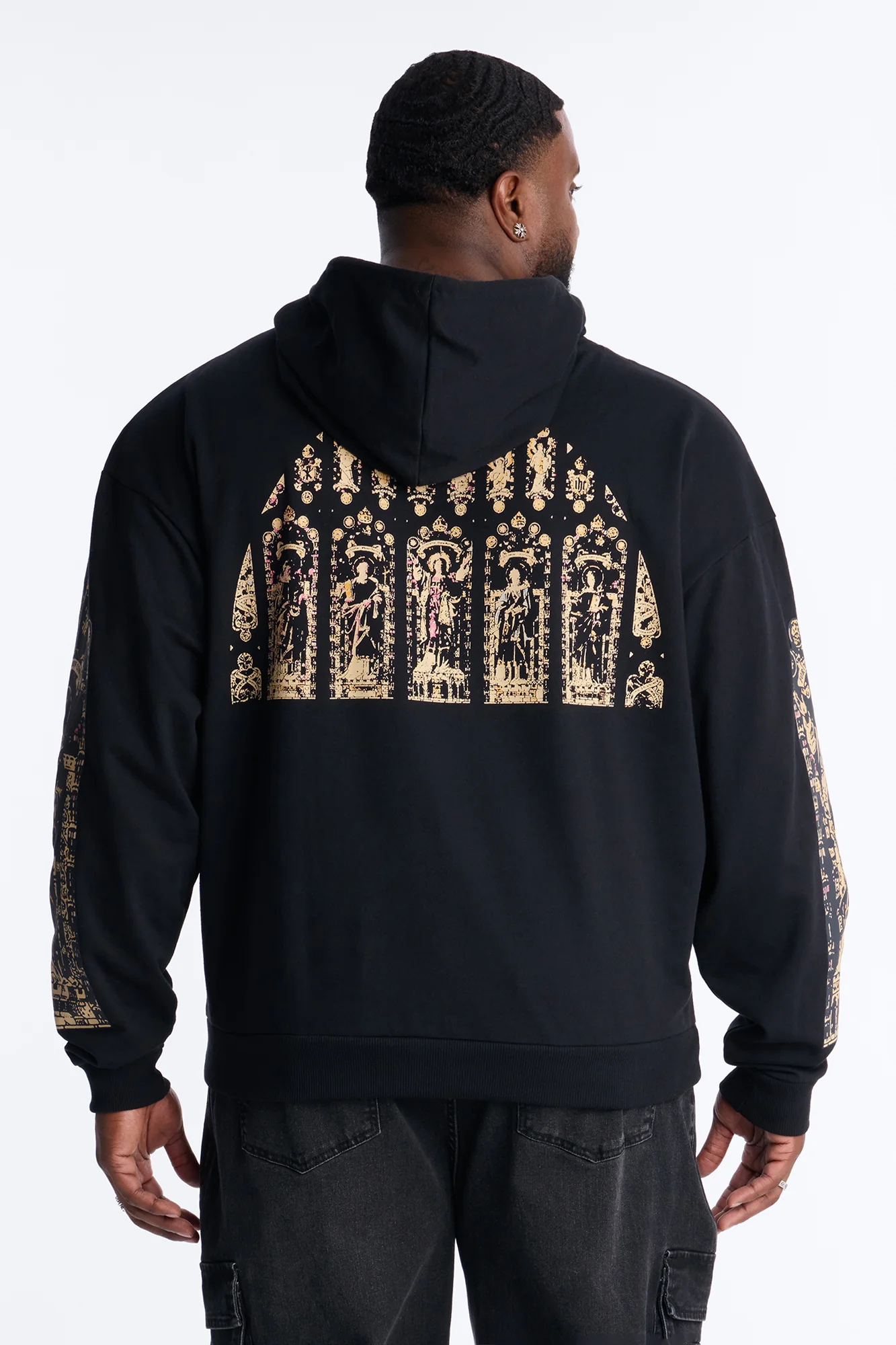 Divine Looking Glass Hoodie - Black - Image 4