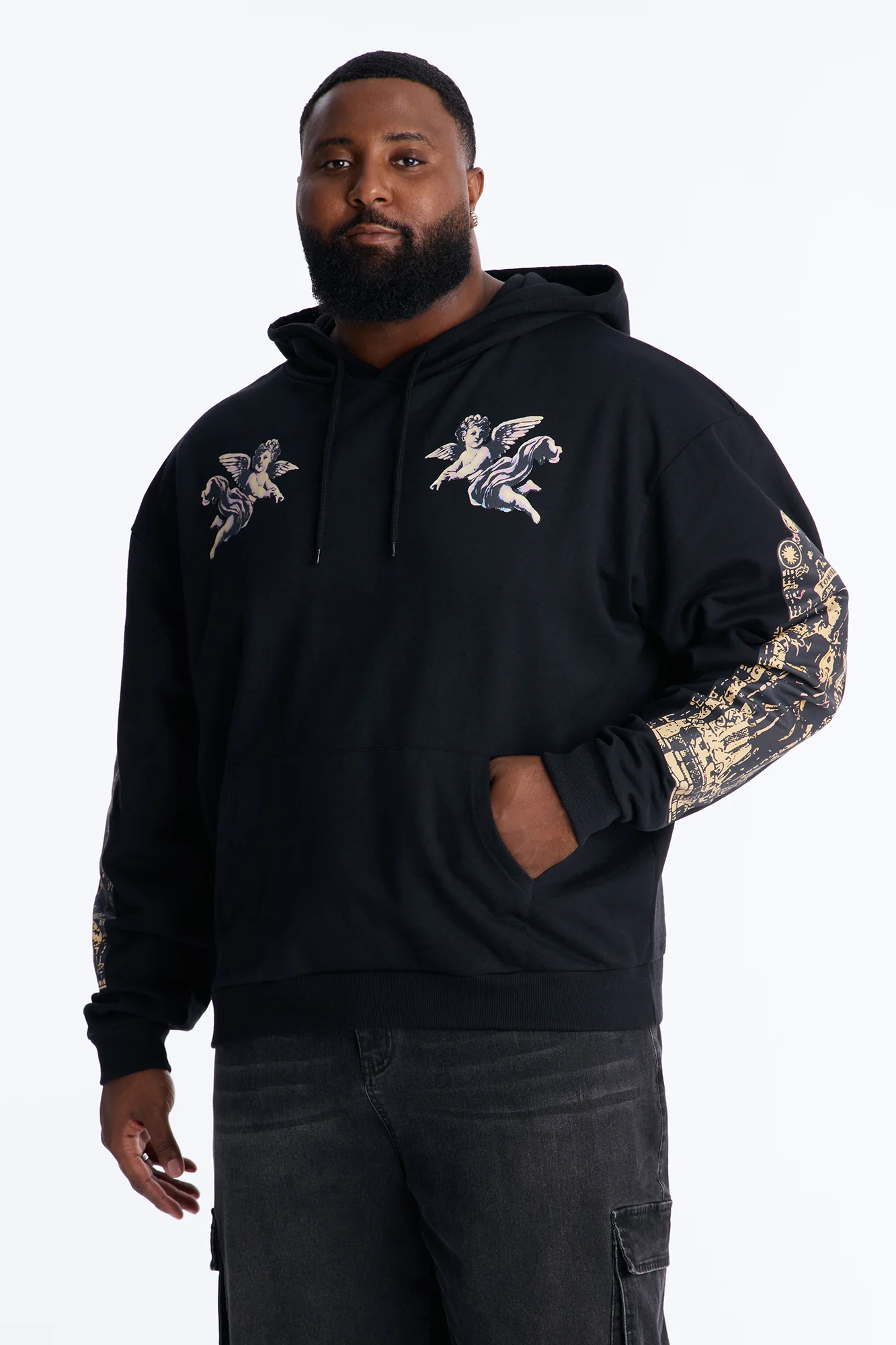 Divine Looking Glass Hoodie - Black - Image 5