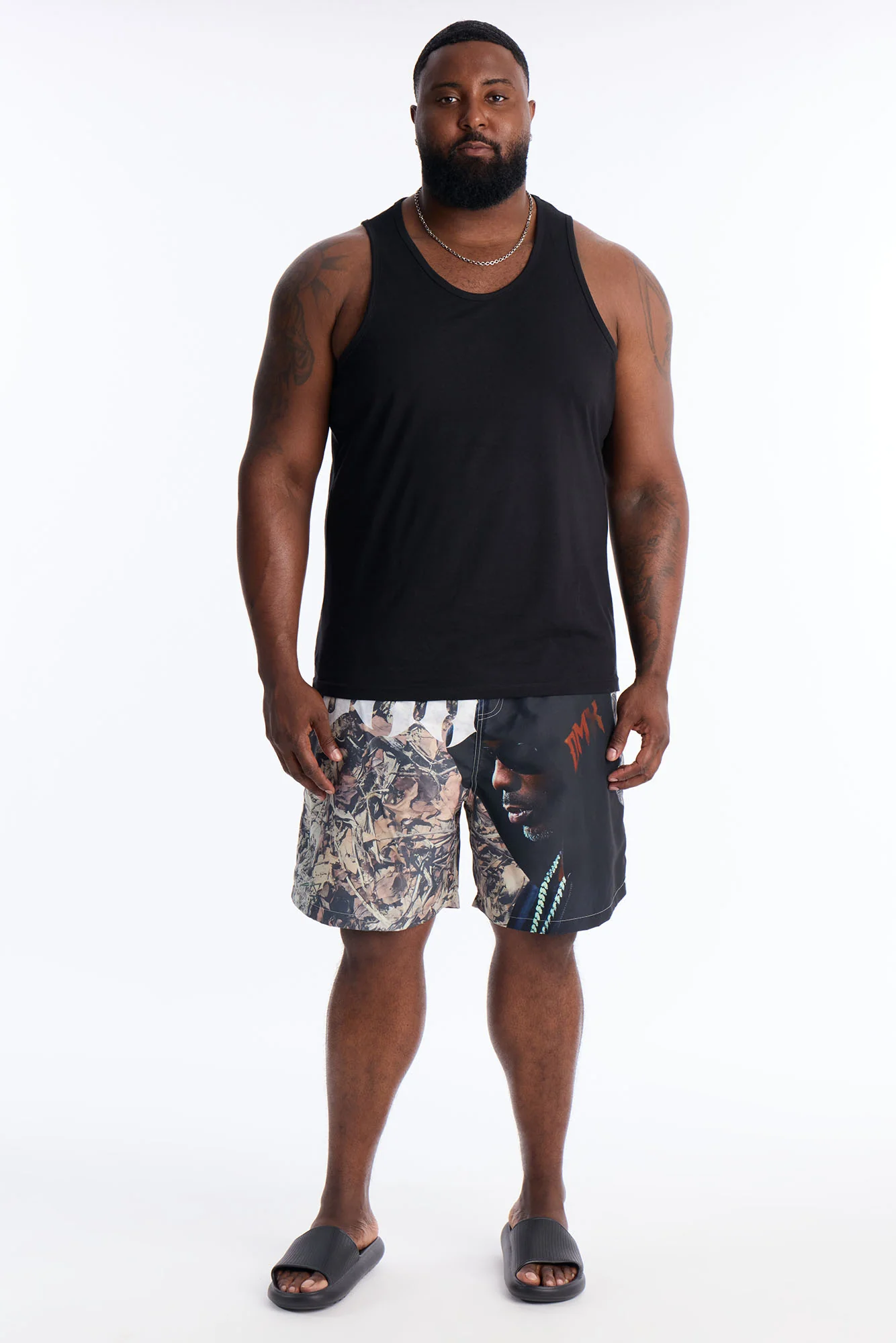 DMX Wildin' Out Swim Trunk 7″ - Camouflage - Image 6