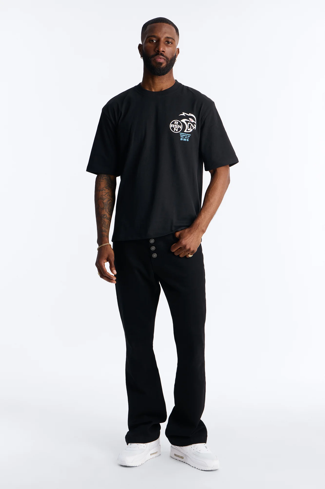 Dodge Hellcat Raise Hell Short Sleeve Tee - Black - Image 2