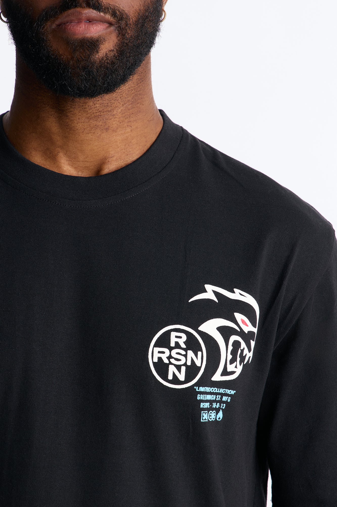 Dodge Hellcat Raise Hell Short Sleeve Tee - Black - Image 3
