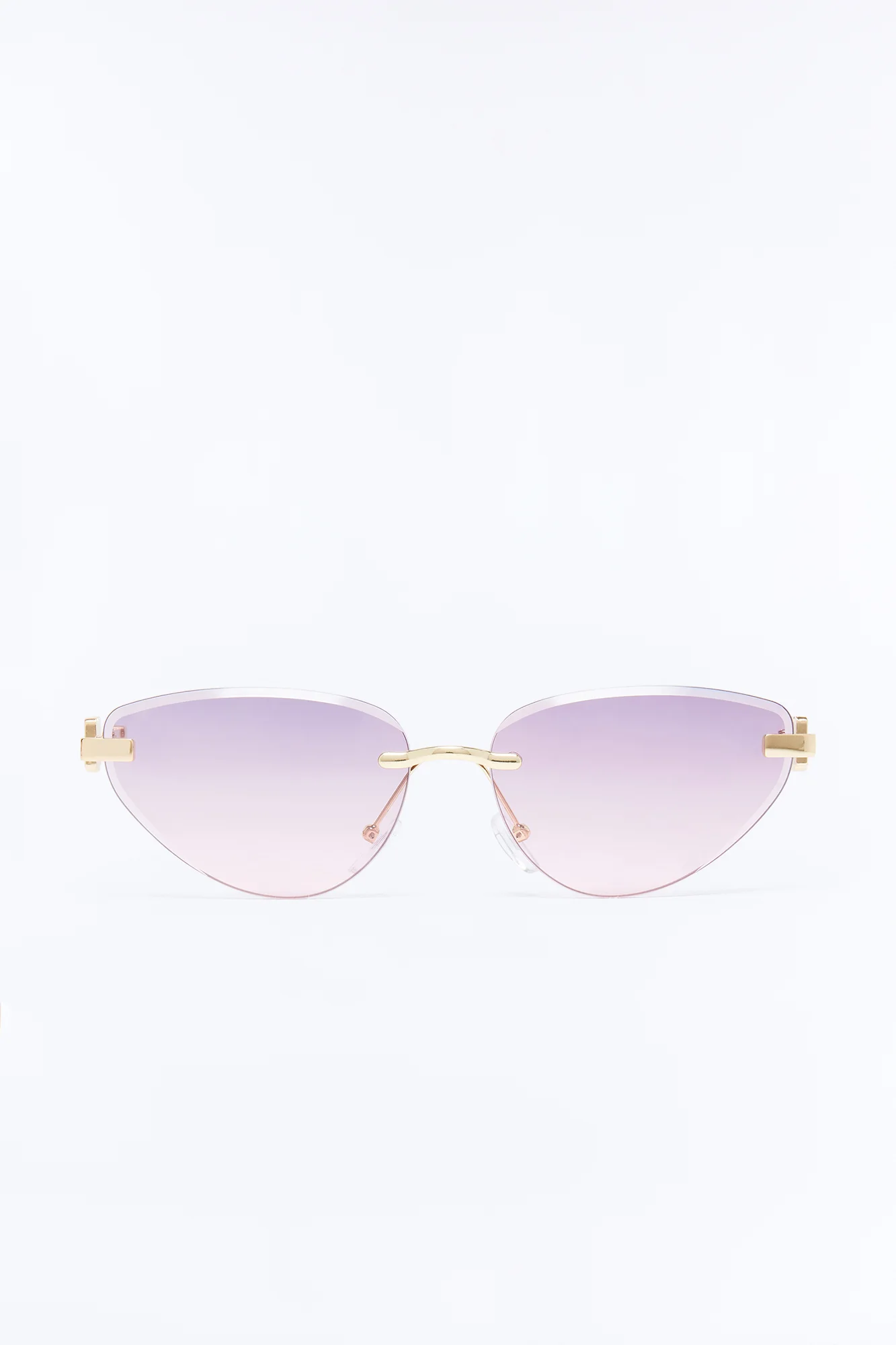 Doll House Sunglasses - Gold/Purple - Image 3