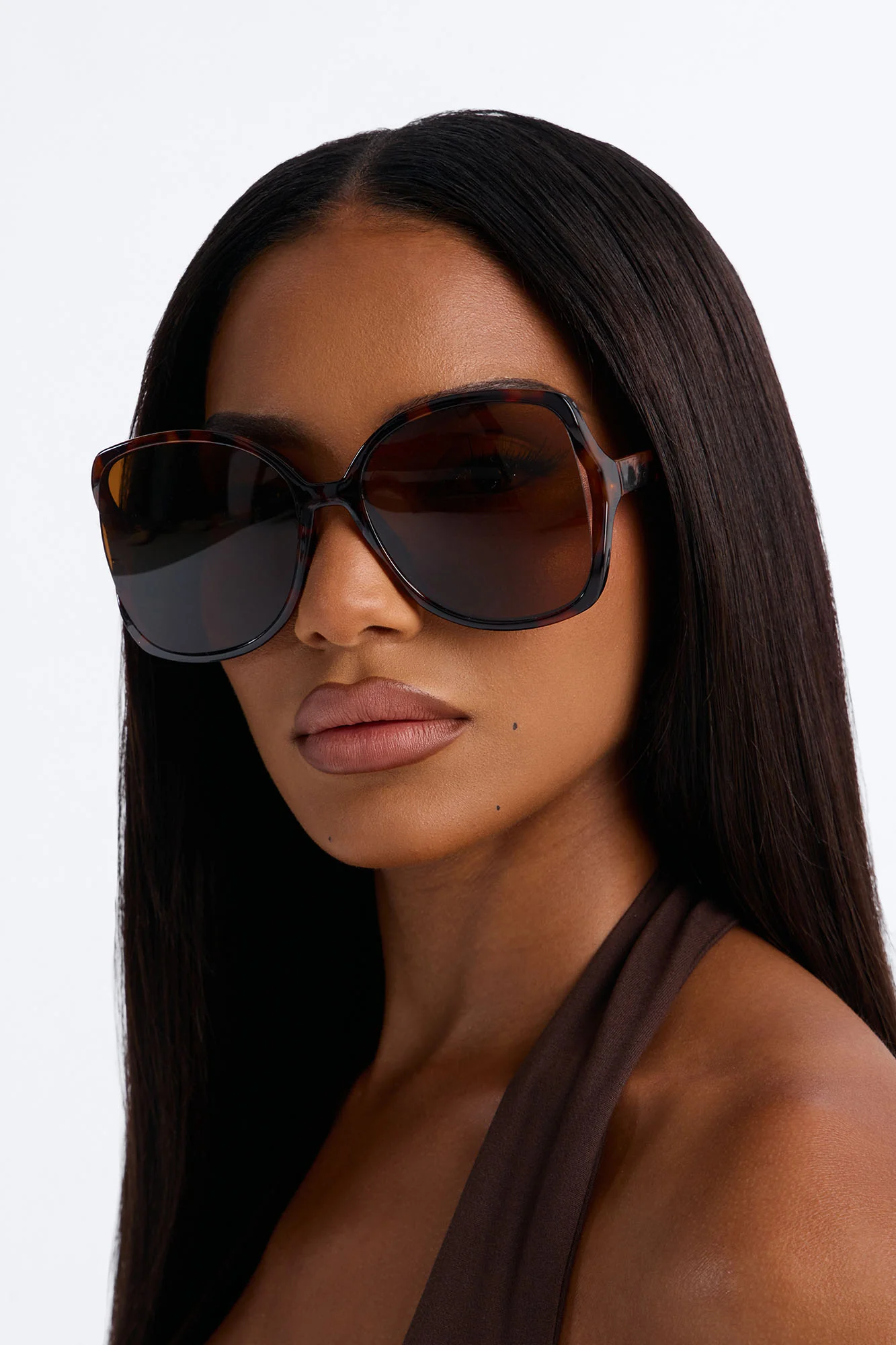 Don't Side Eye Sunglasses - Tortoise