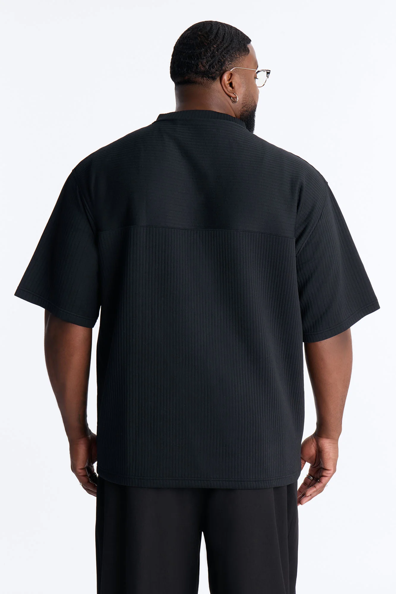 Double 0 Short Sleeve Jersey - Black - Image 8