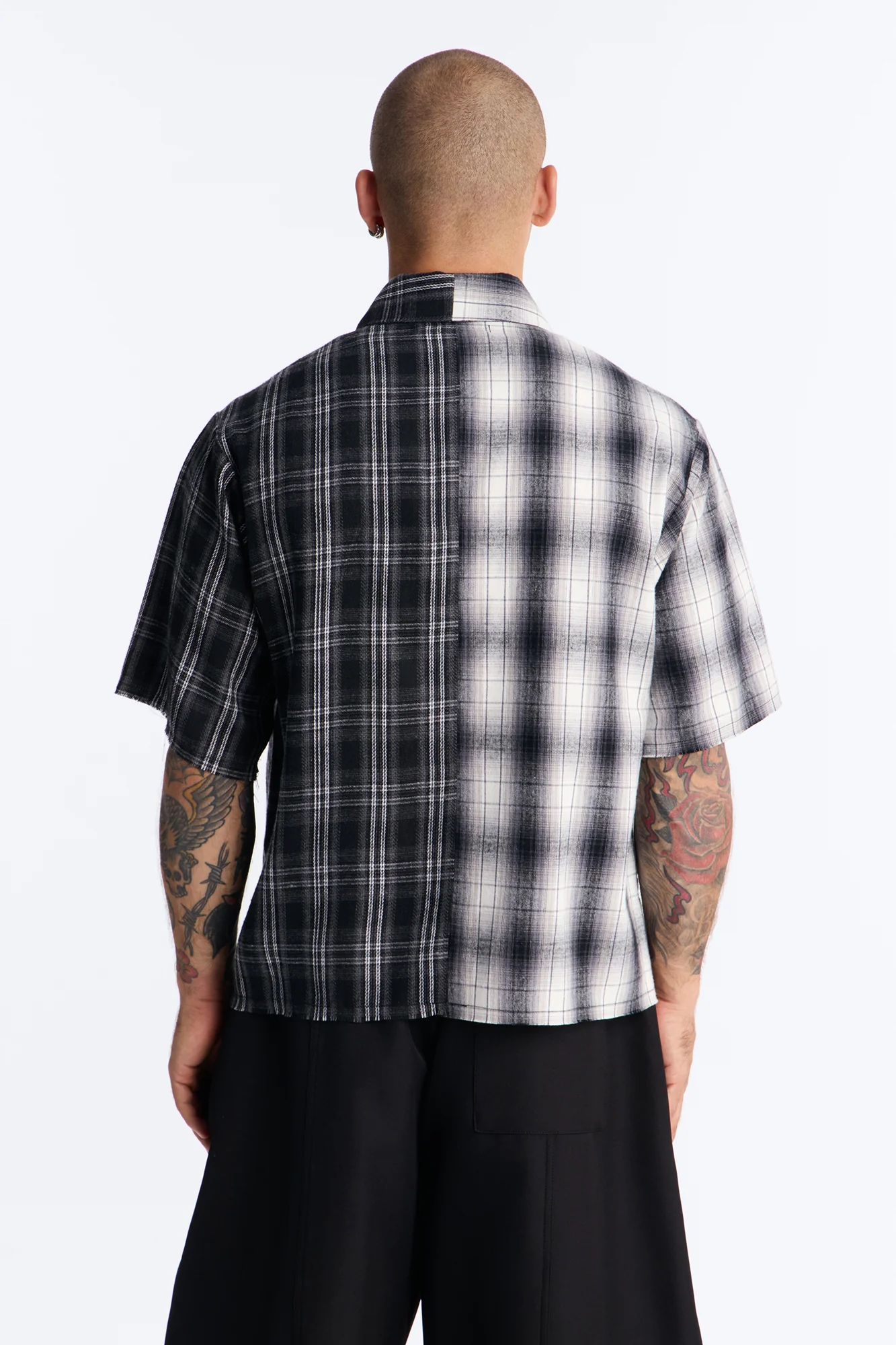 Doubletake Plaid Button Up Shirt - Black/combo - Image 4