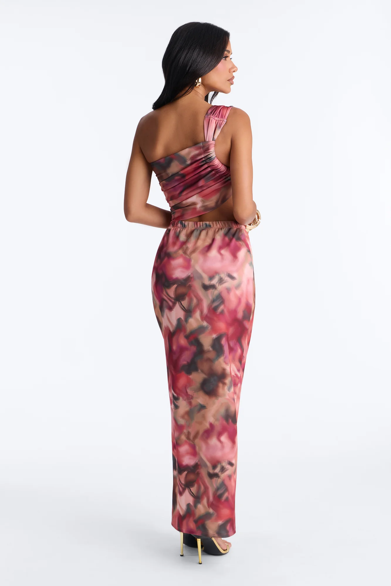 Dreamstate Maxi Dress - Pink/combo - Image 4