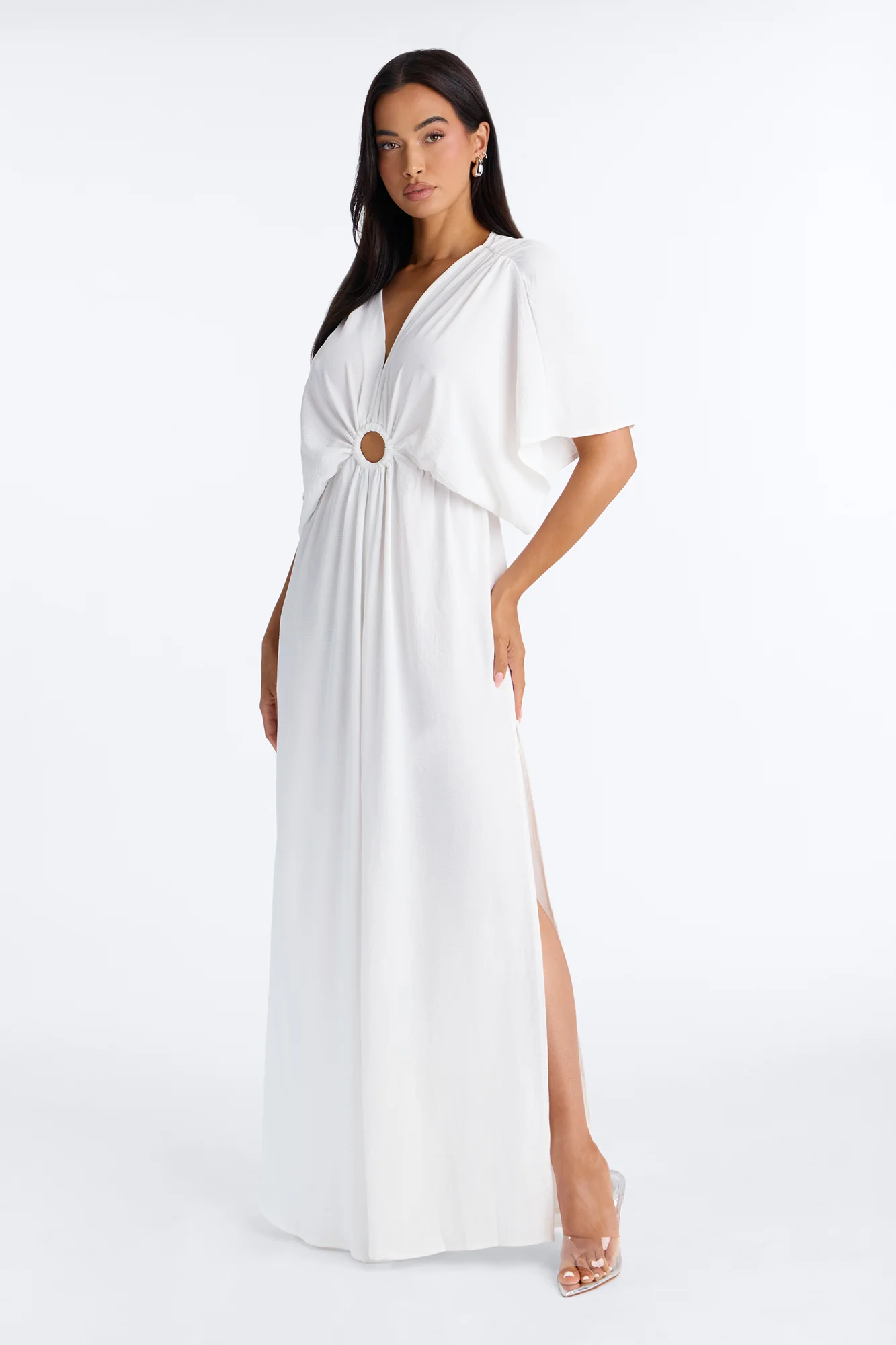 Drift Away Airflow Wide Leg Jumpsuit - White