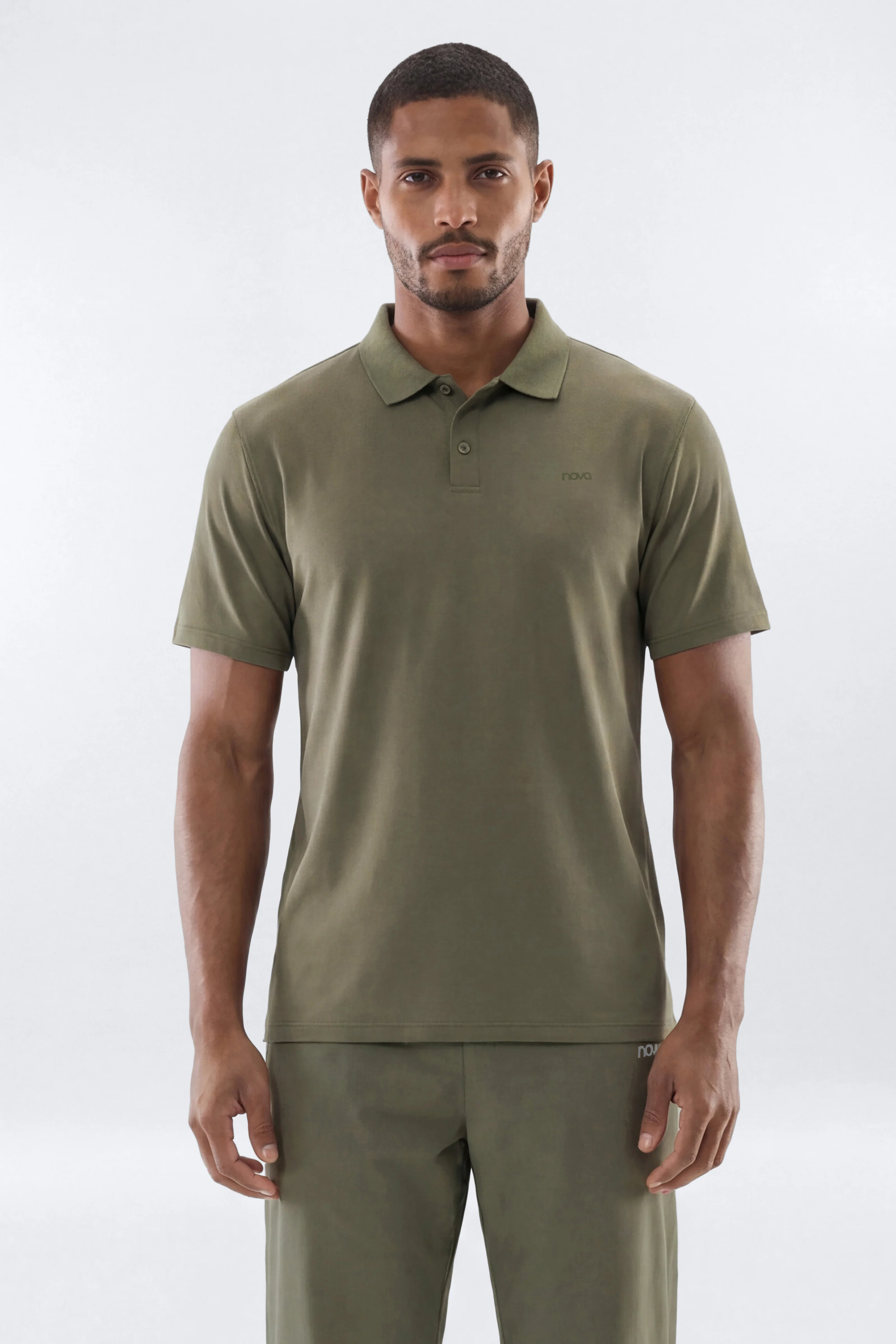 DryCore™ Active Polo Shirt - Moss
