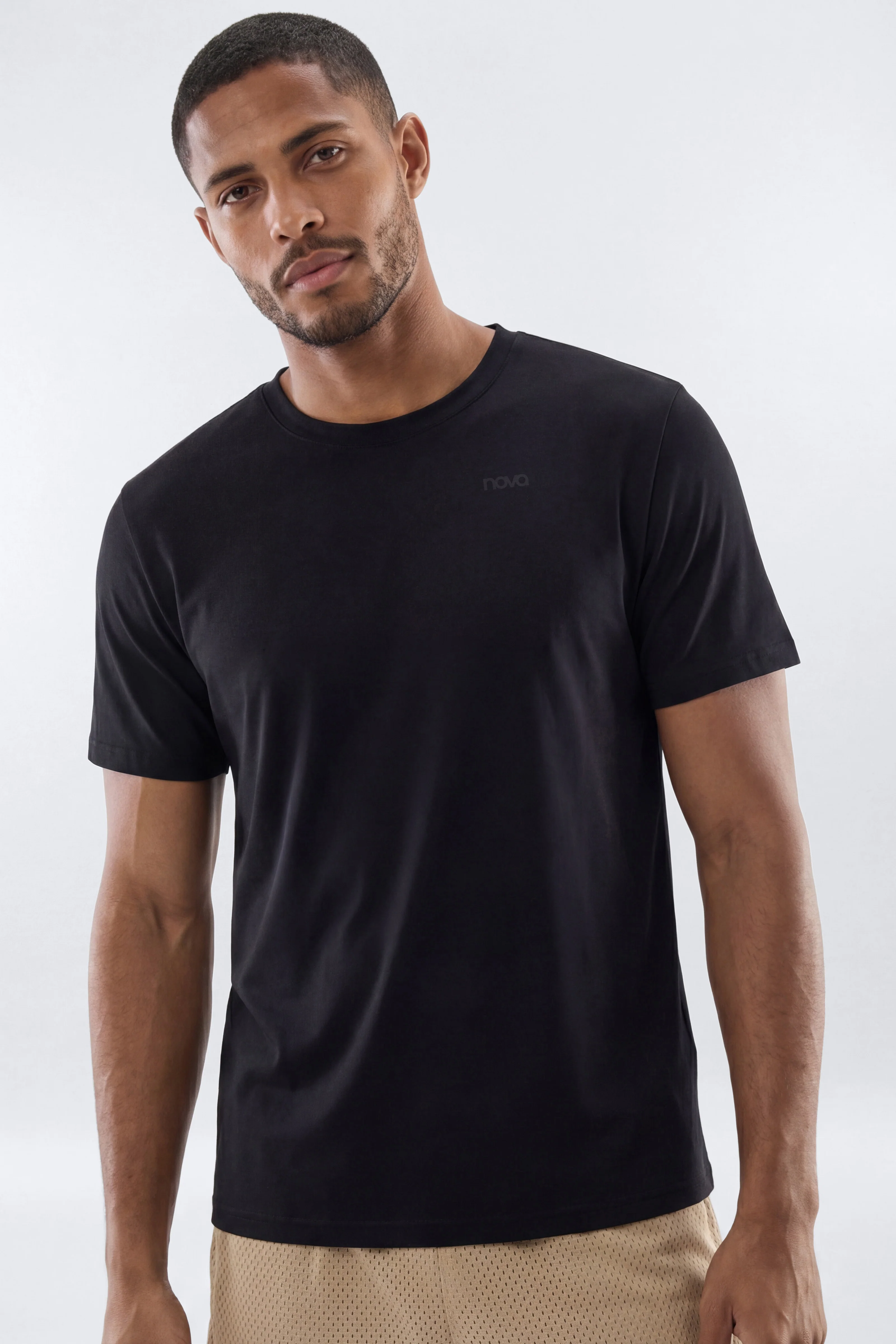 DryCore™ Crew Neck Active T-Shirt - Black - Image 2