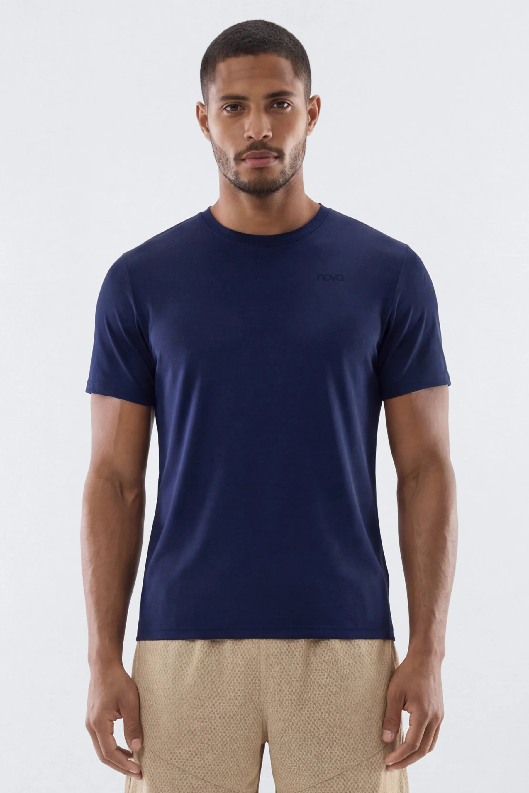 DryCore™ Crew Neck Active T-Shirt - Navy - Image 2