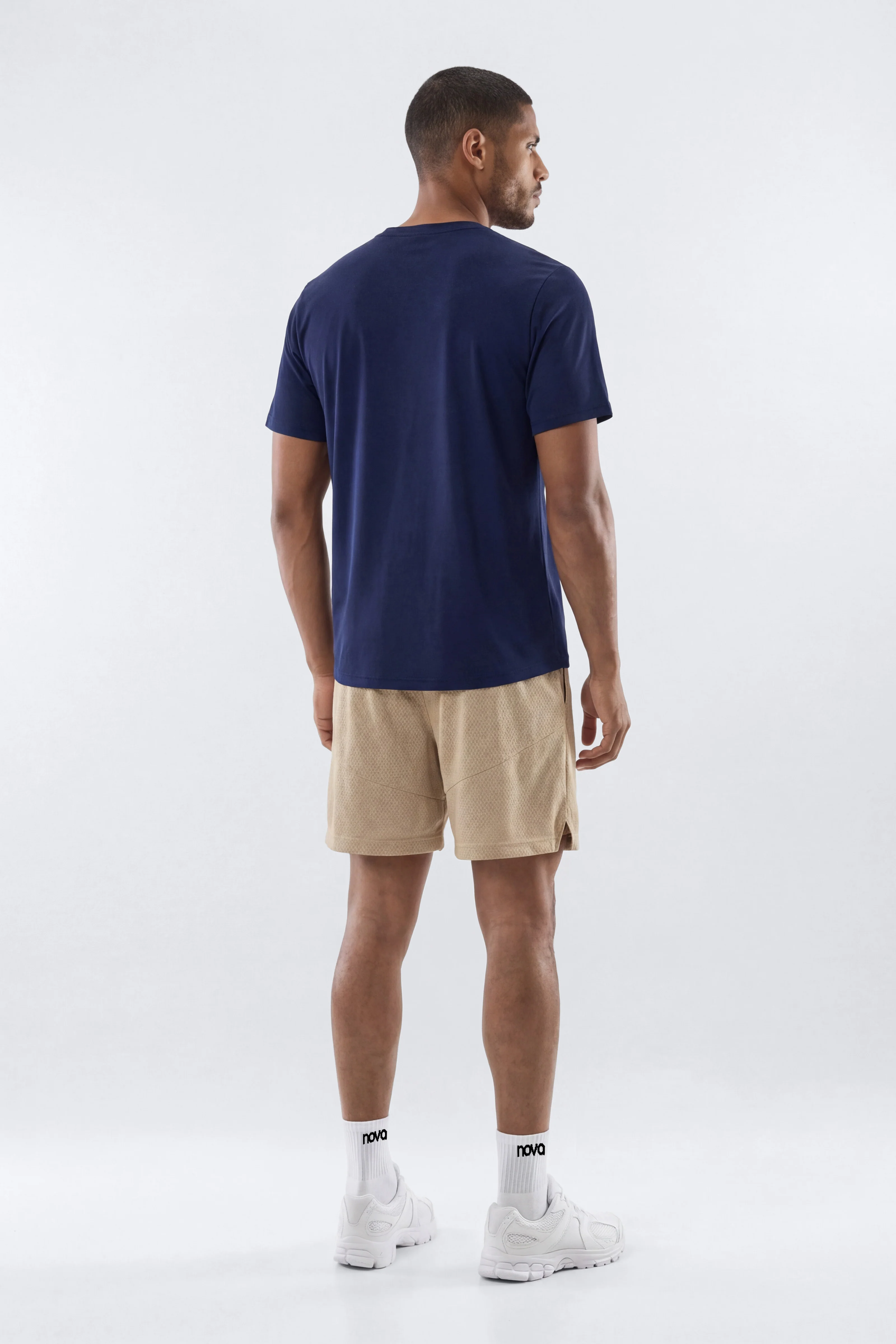 DryCore™ Crew Neck Active T-Shirt - Navy - Image 3