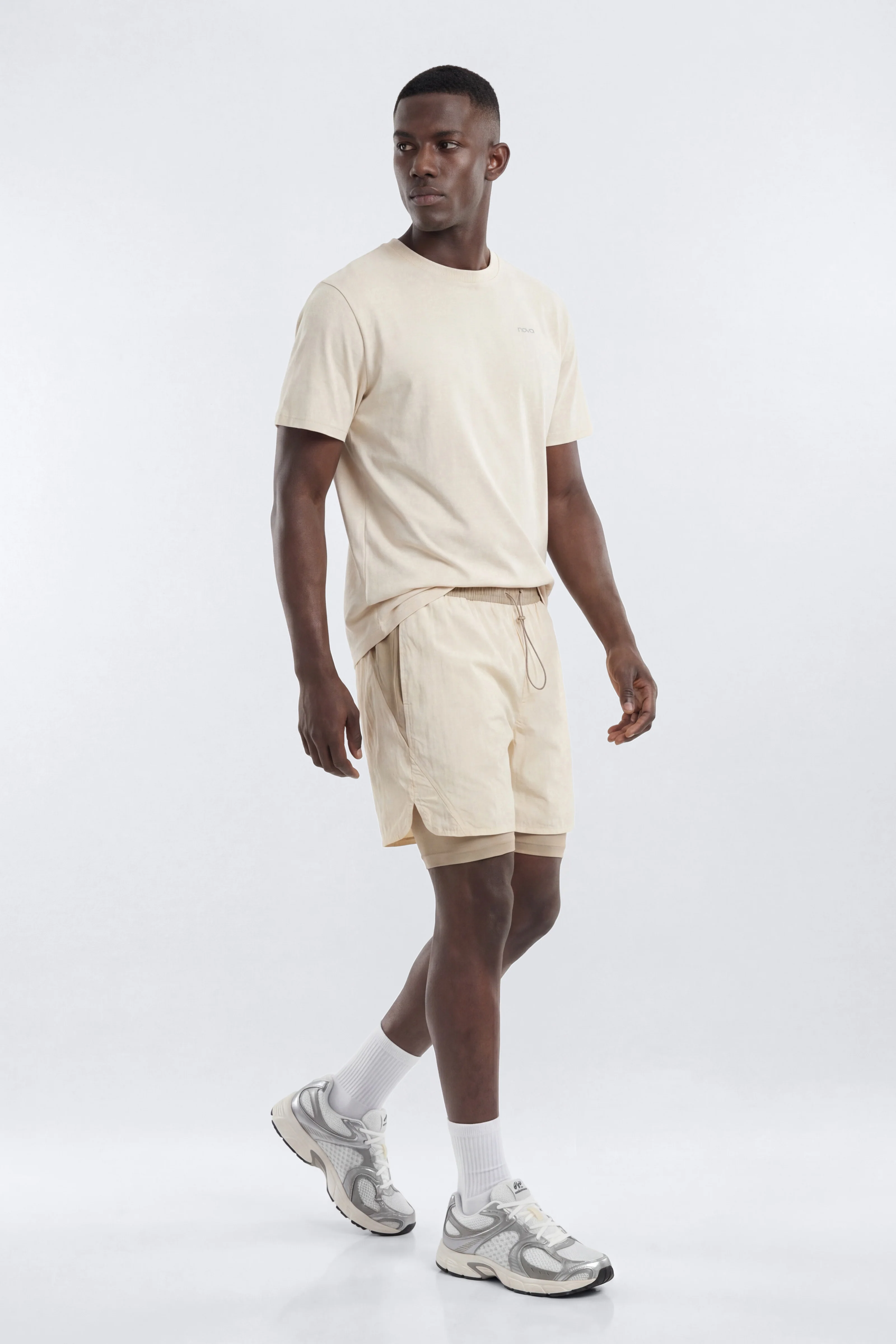 DryCore™ Crew Neck Active T-Shirt - White - Image 2