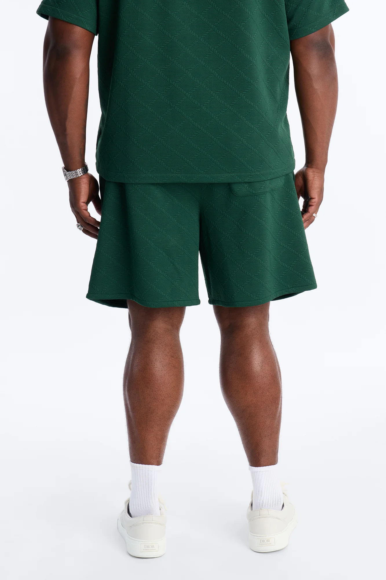 Duke Relaxed Short - Hunter Green - Image 8