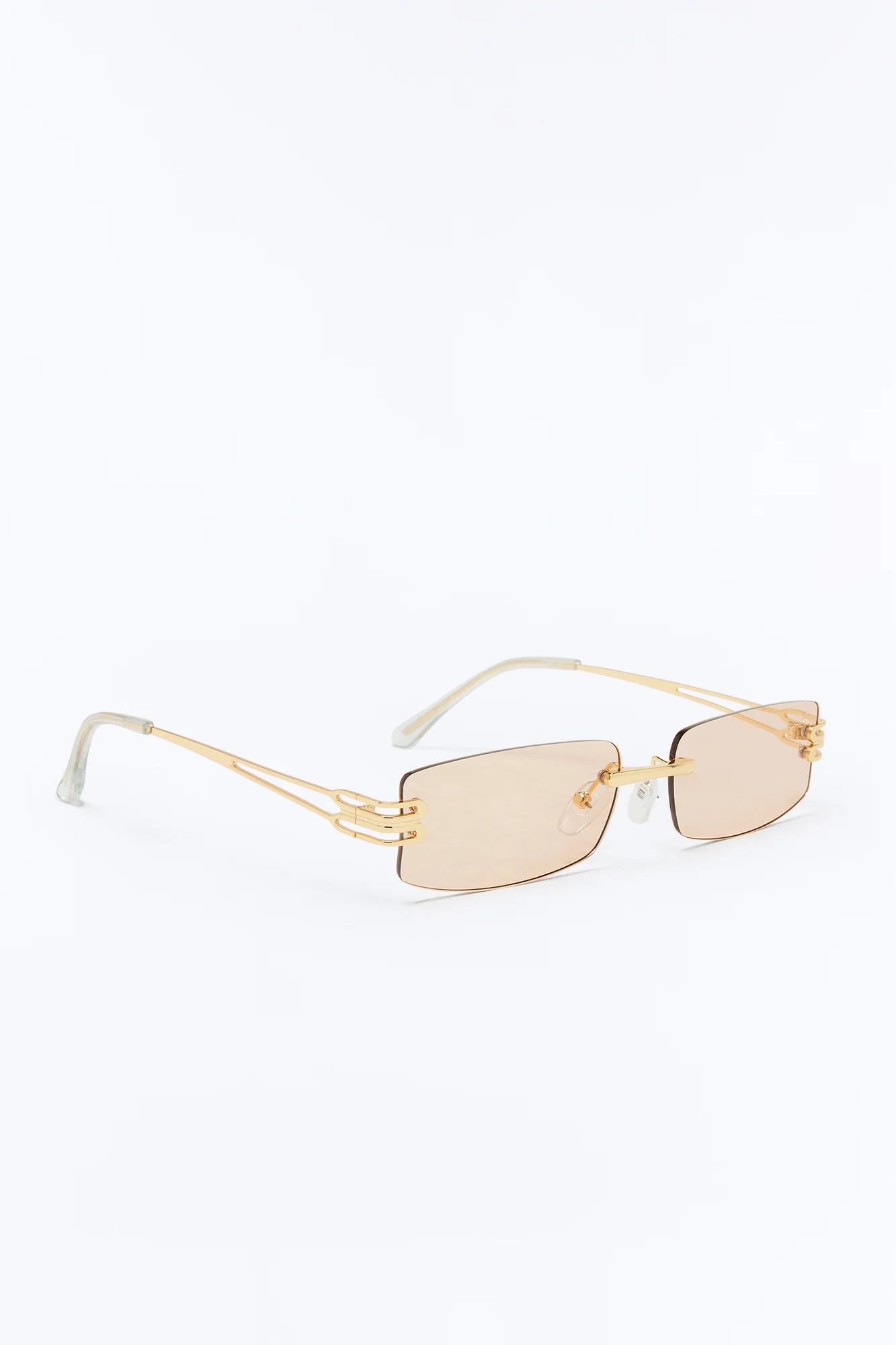 Dusk Till Dawn Square Sunglasses - Gold - Image 4