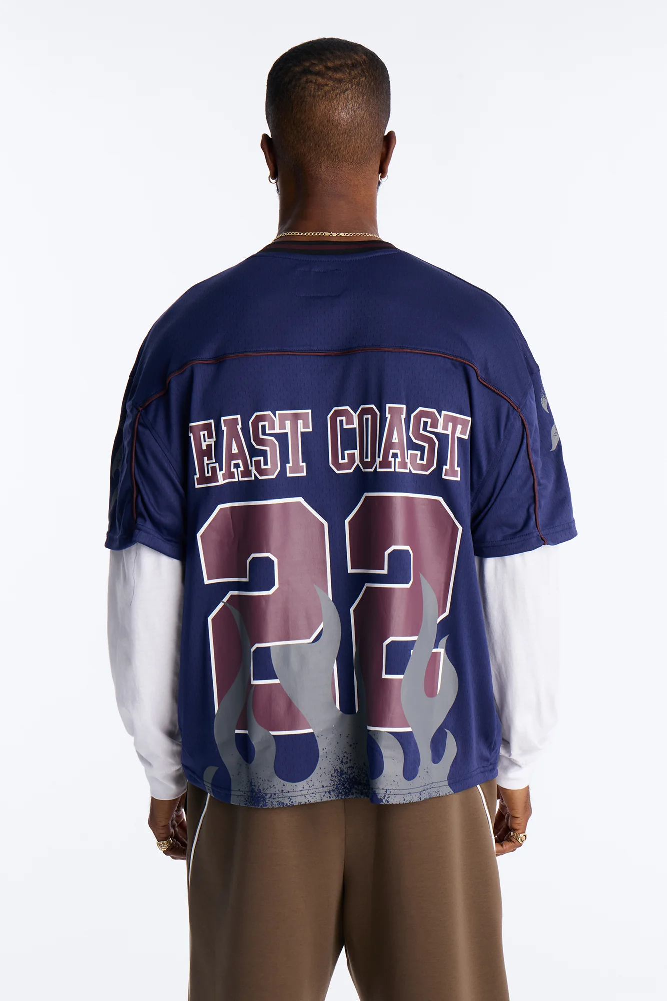 East Coast Jersey 2fer - Navy - Image 4