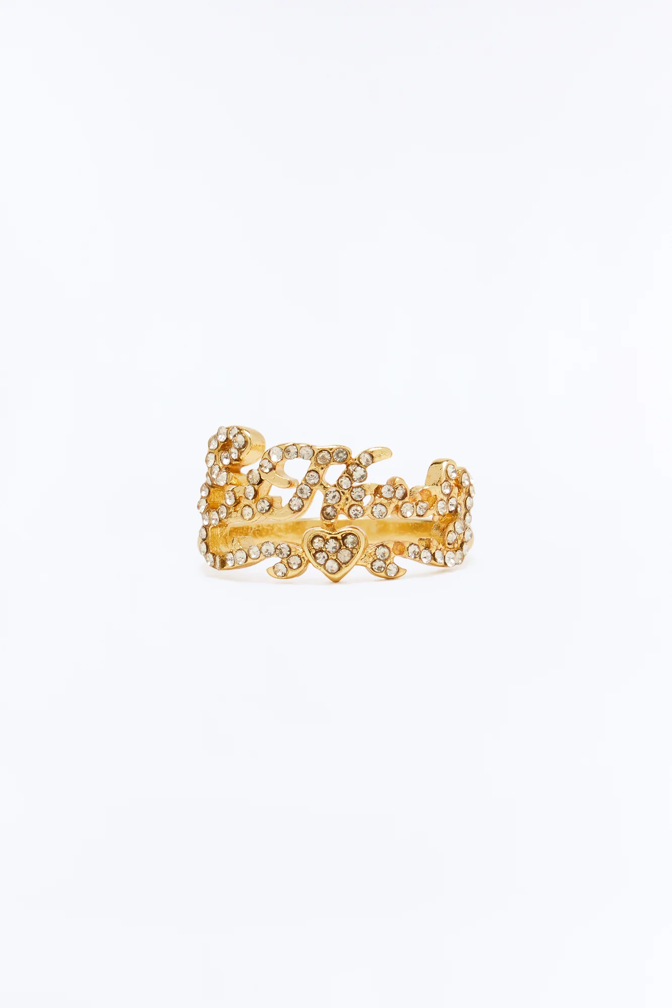 Ed Hardy Logo Ring - Gold - Image 3