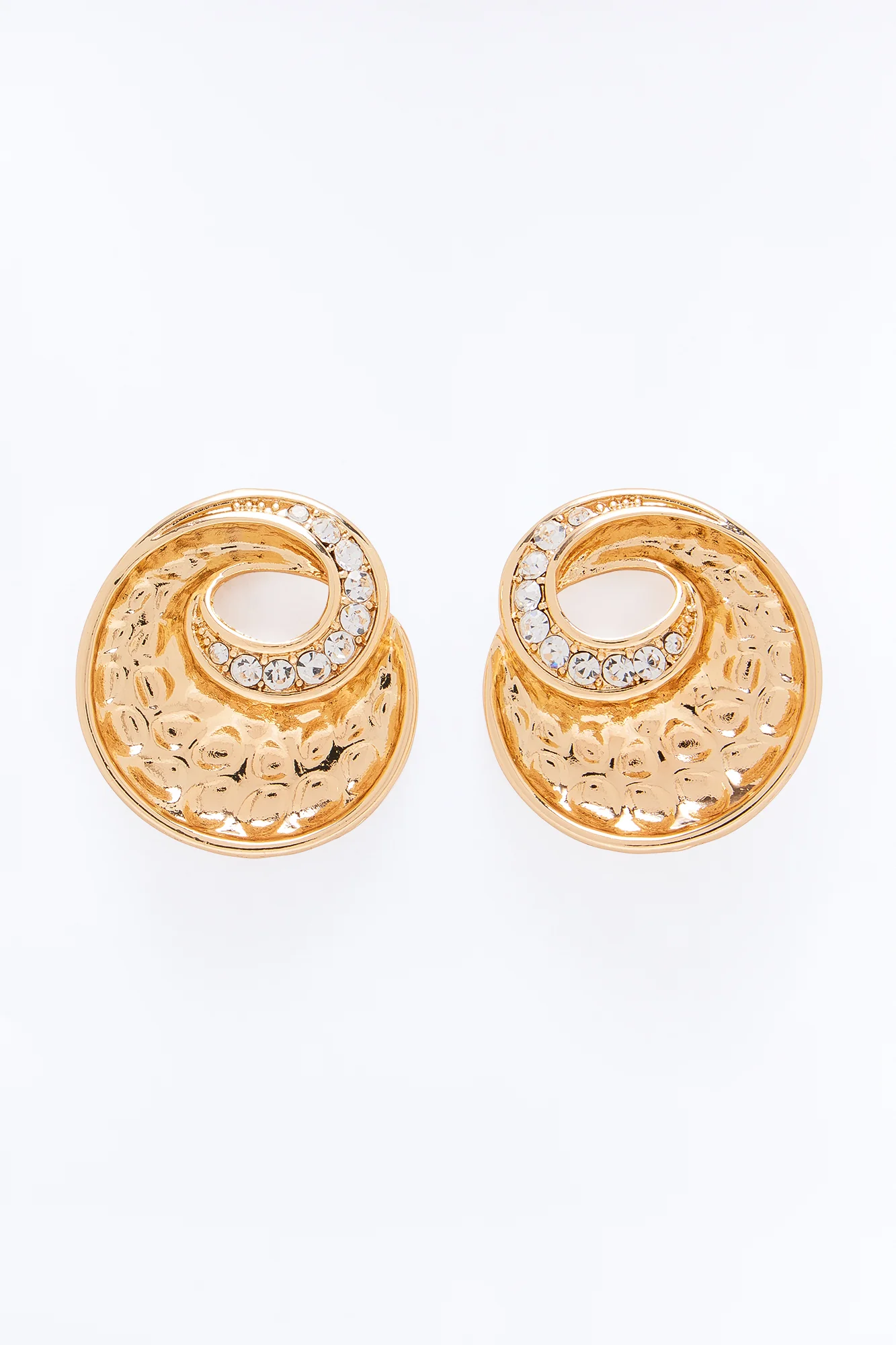Effortless Evening Drop Earrings - Gold