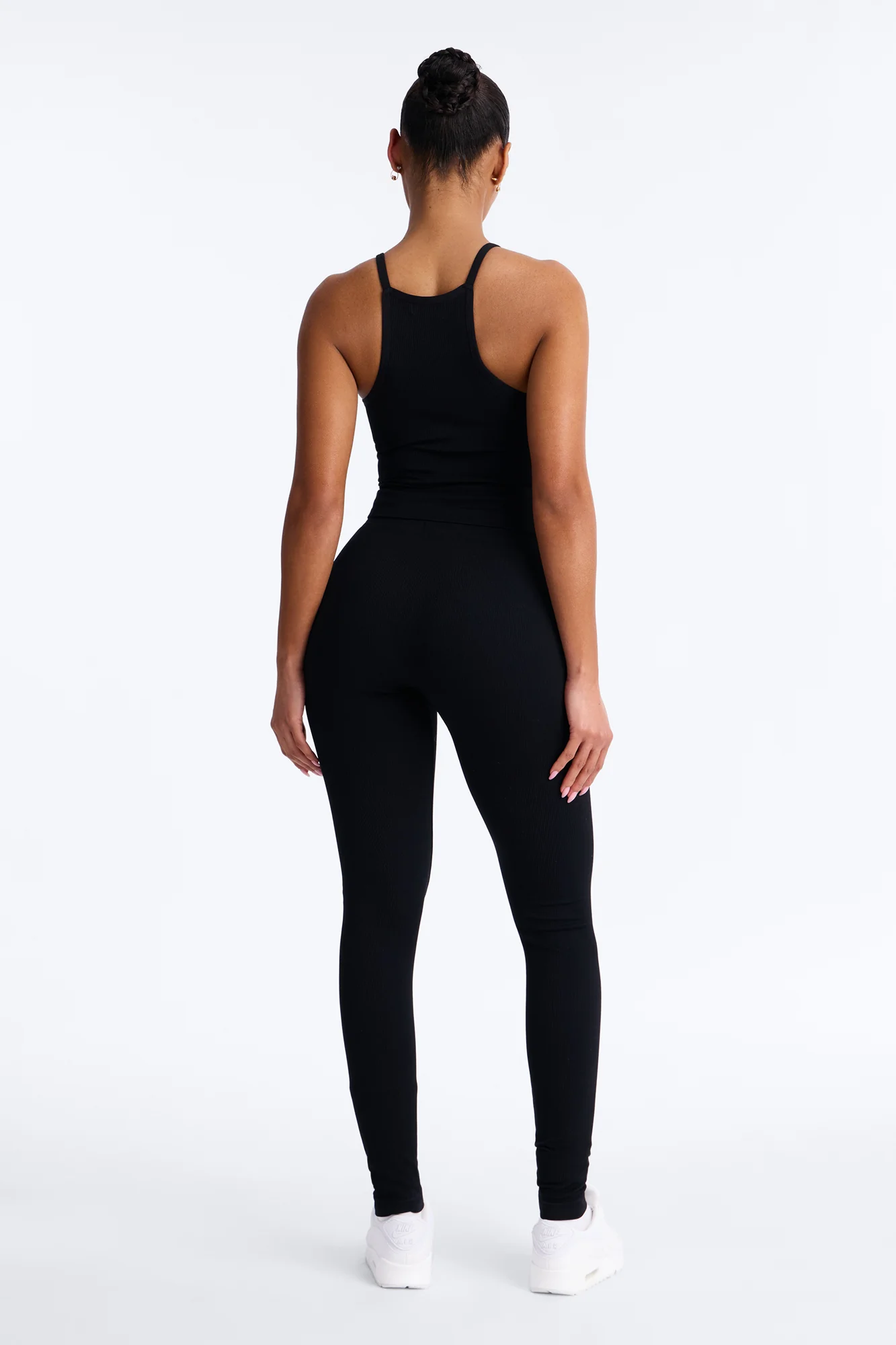 Empowered Performance Seamless Legging Set - Black - Image 3