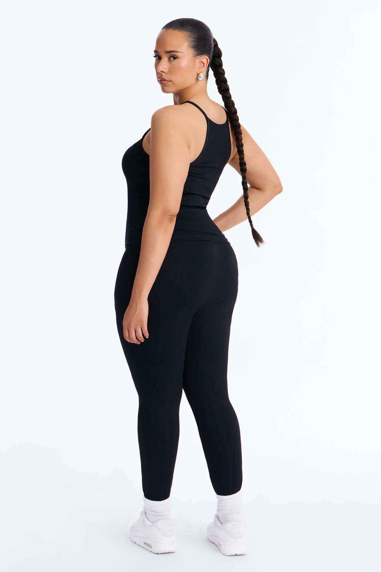 Empowered Performance Seamless Legging Set - Black - Image 7