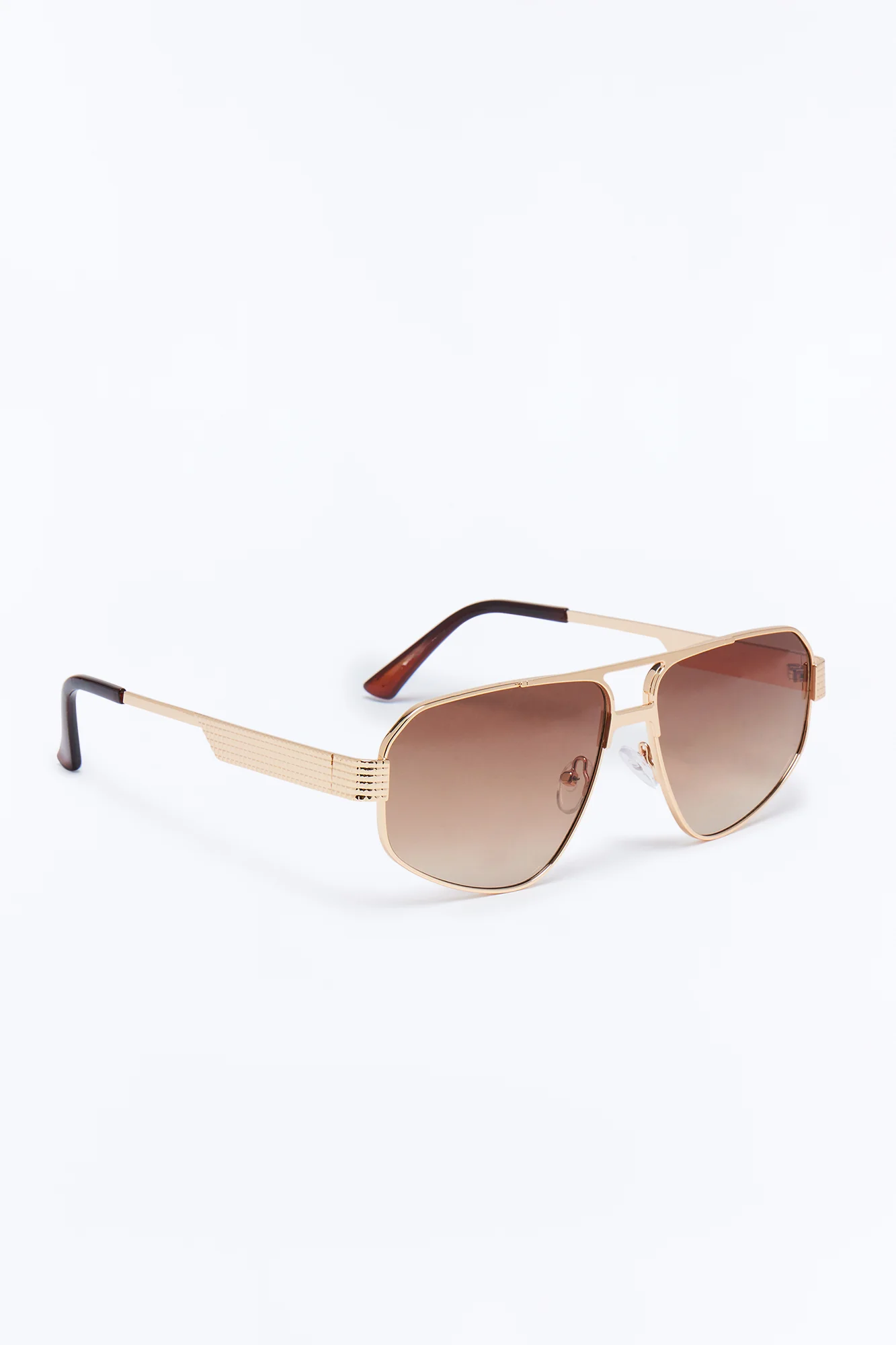 Escape Season Aviator Sunglasses - Rose Gold - Image 4