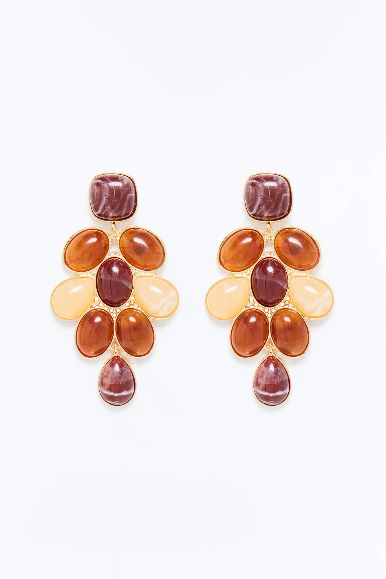 Escape To Tulum Earrings - Brown/combo - Image 3