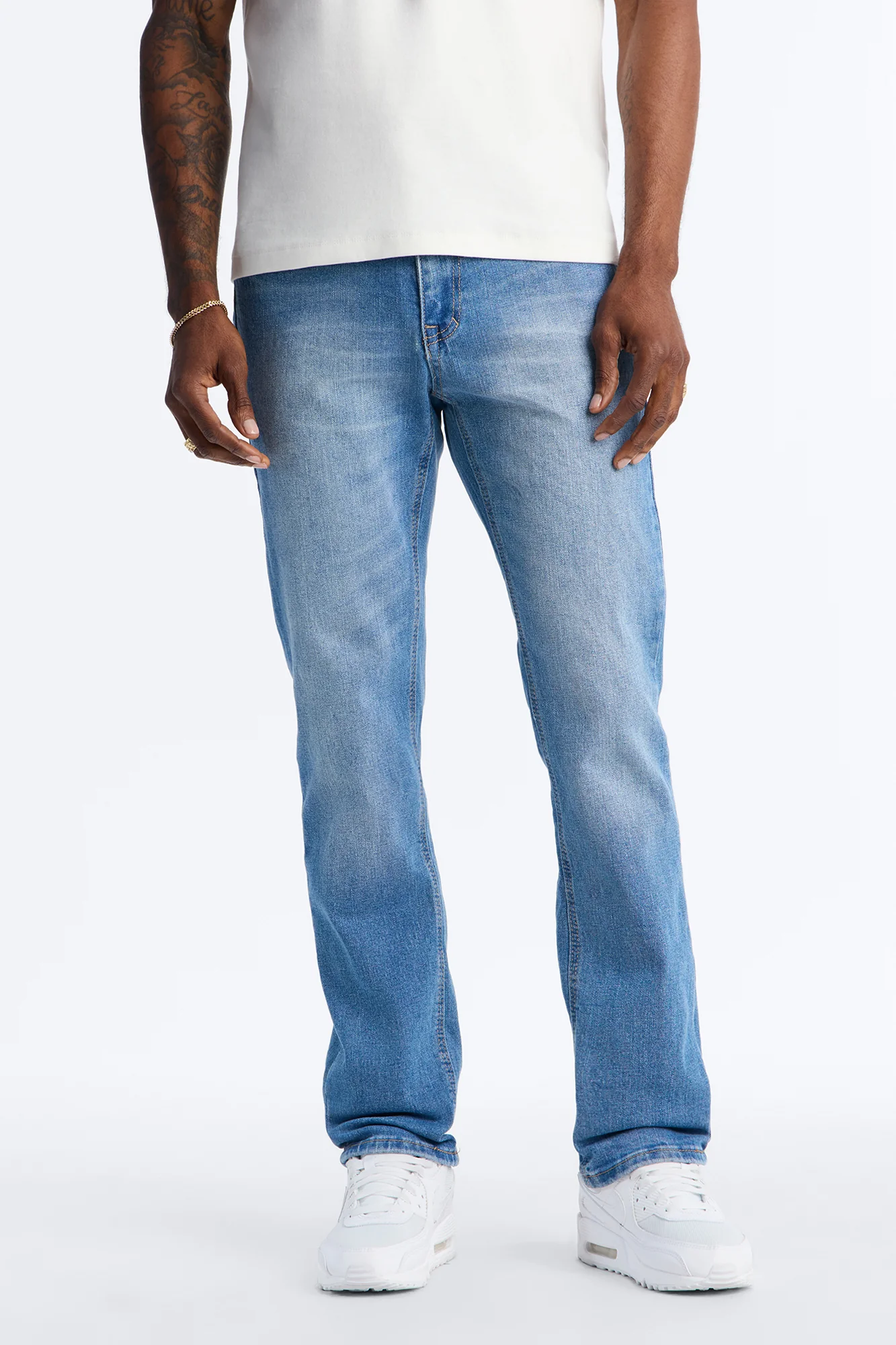 Essential Slim Stretch Jean - Medium Blue Wash