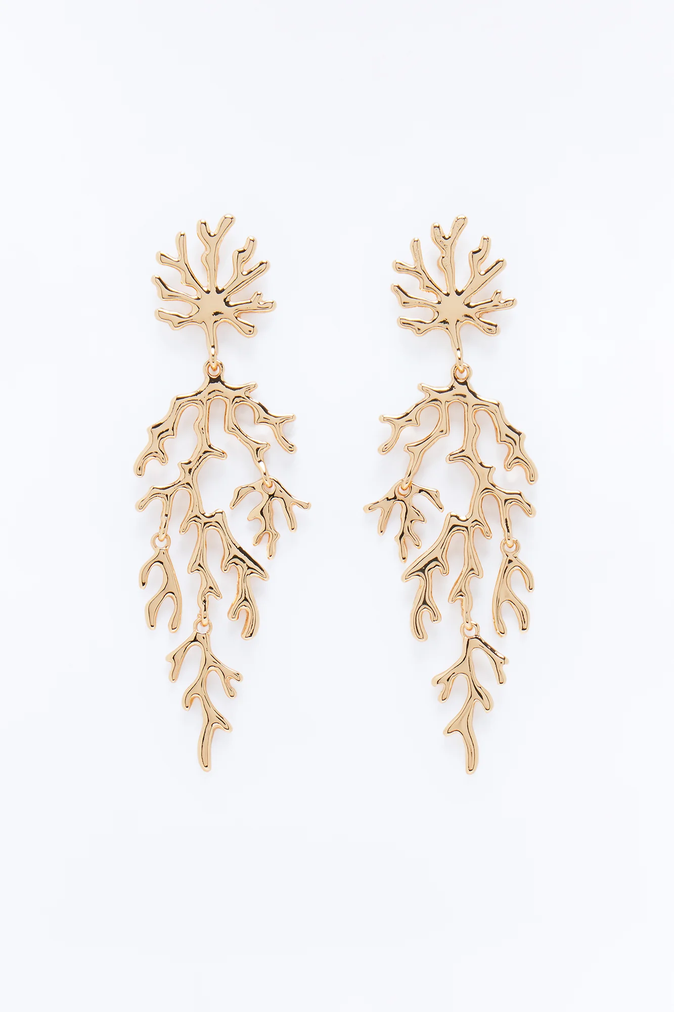 Eternal Roots Earrings - Gold - Image 3