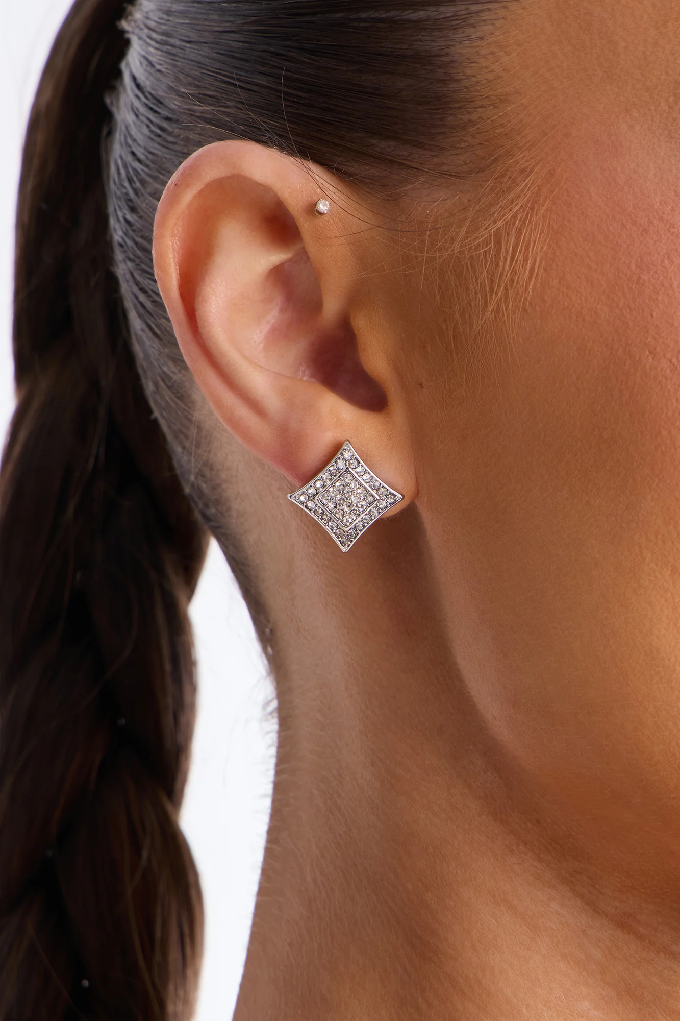 Everyday Classic Stud Earrings - Silver