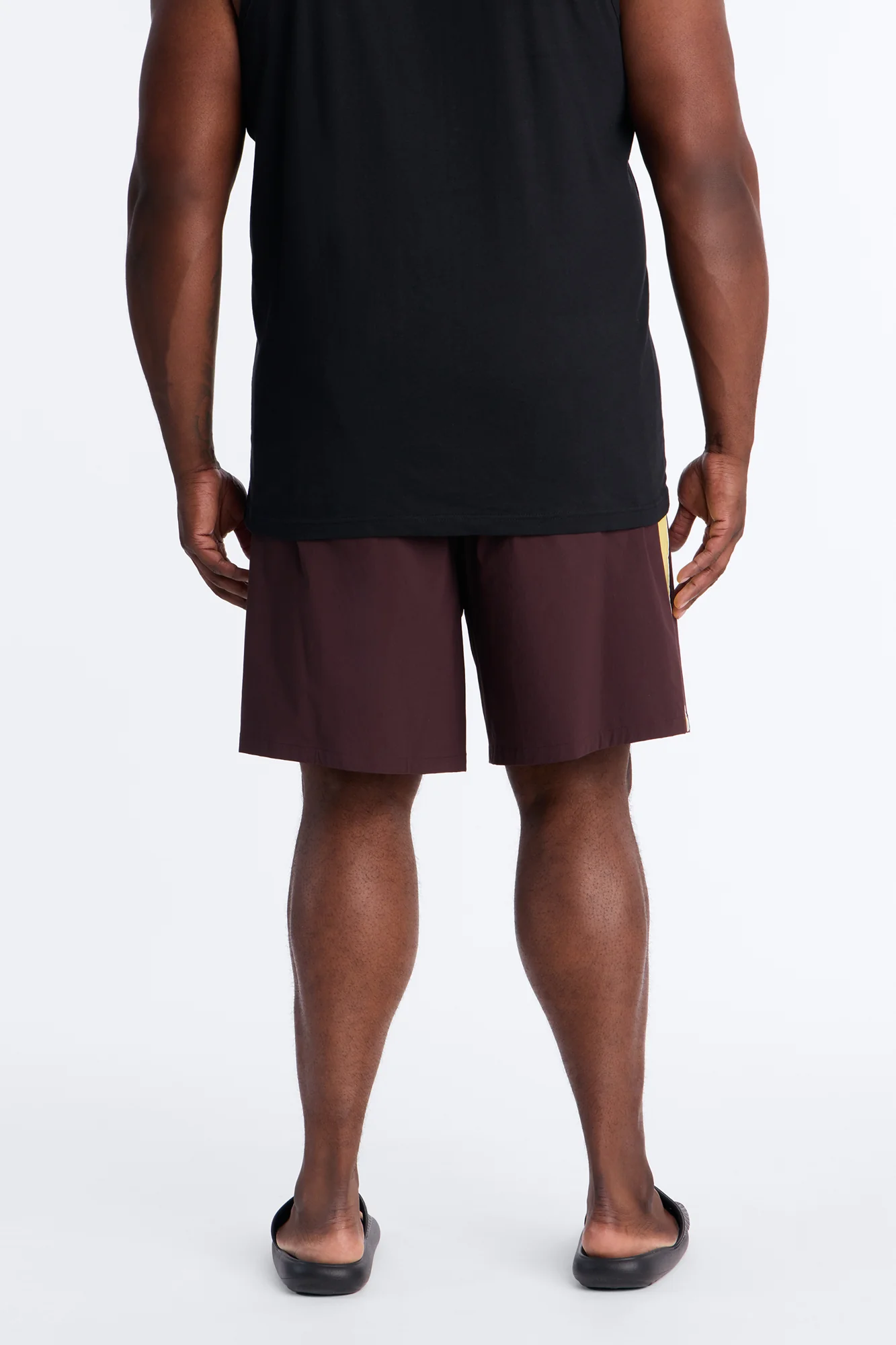 Everyday Stretch Paneled Boardshorts 9″ - Brown - Image 8