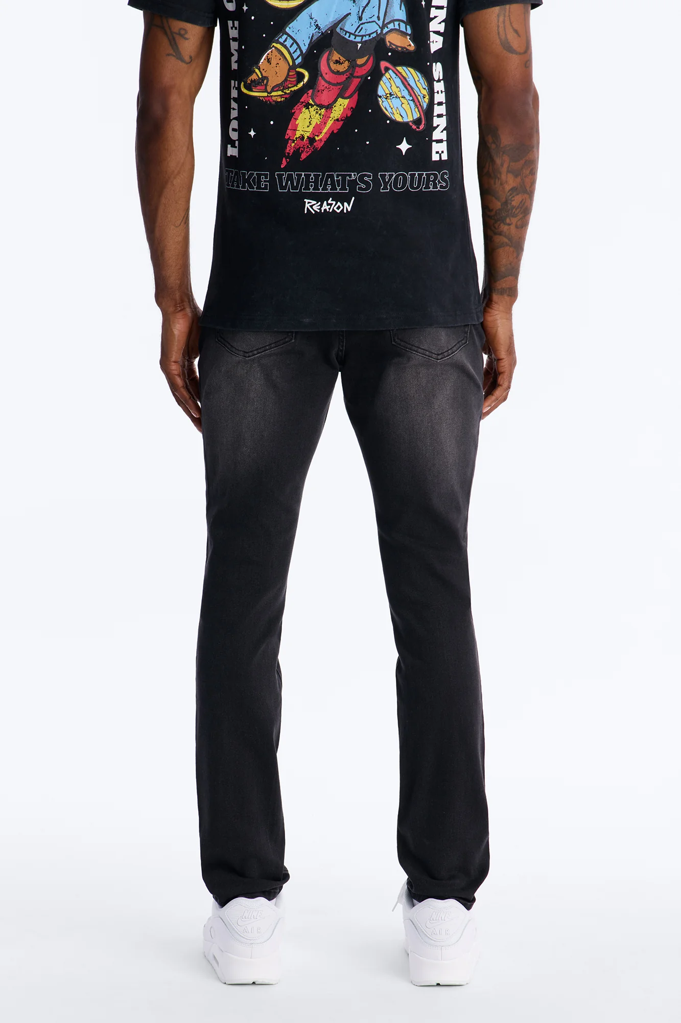 Everyday Washed Skinny Jean - Black Wash - Image 4