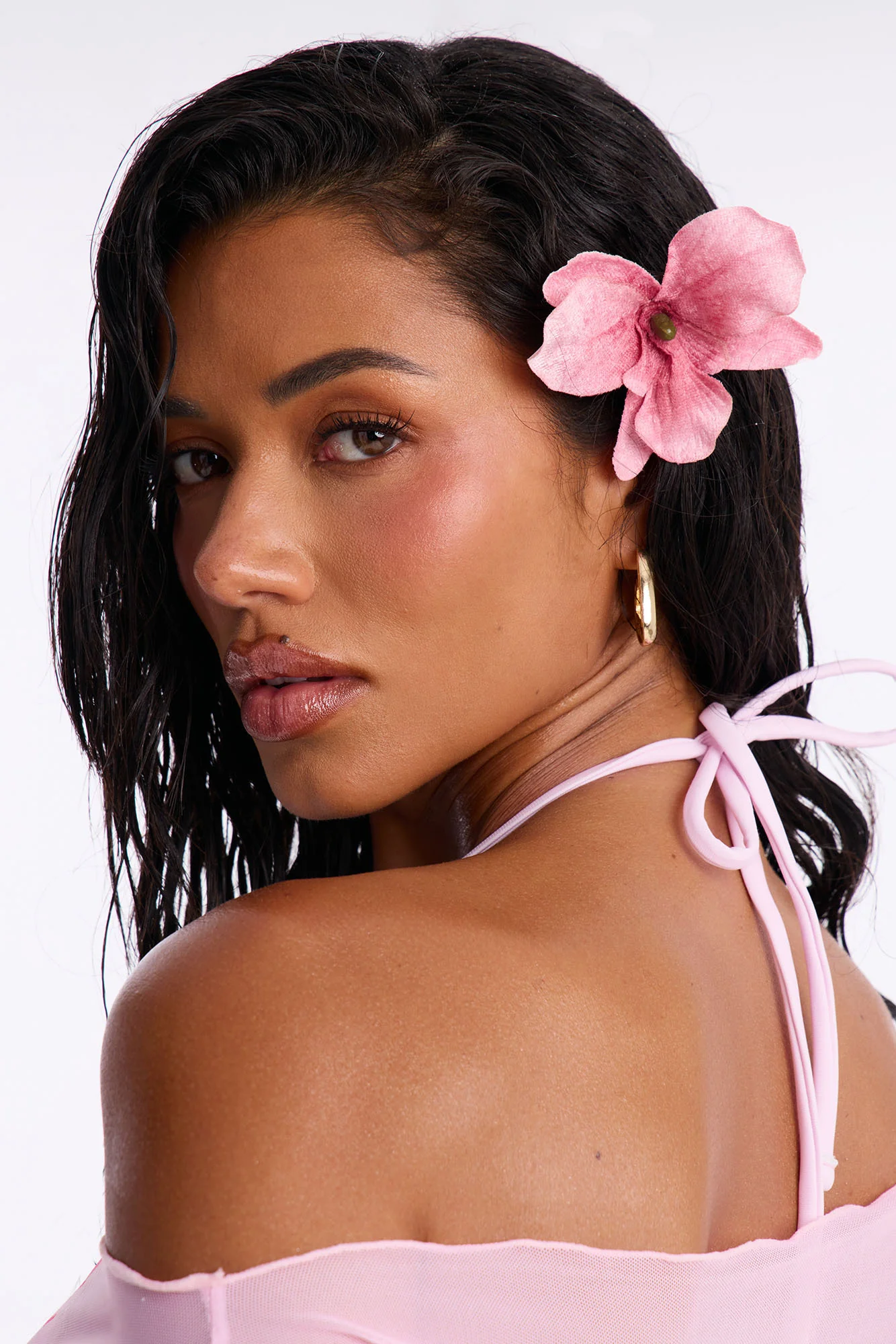 Exotic Garden 2 Piece Barrette Set - Pink/combo
