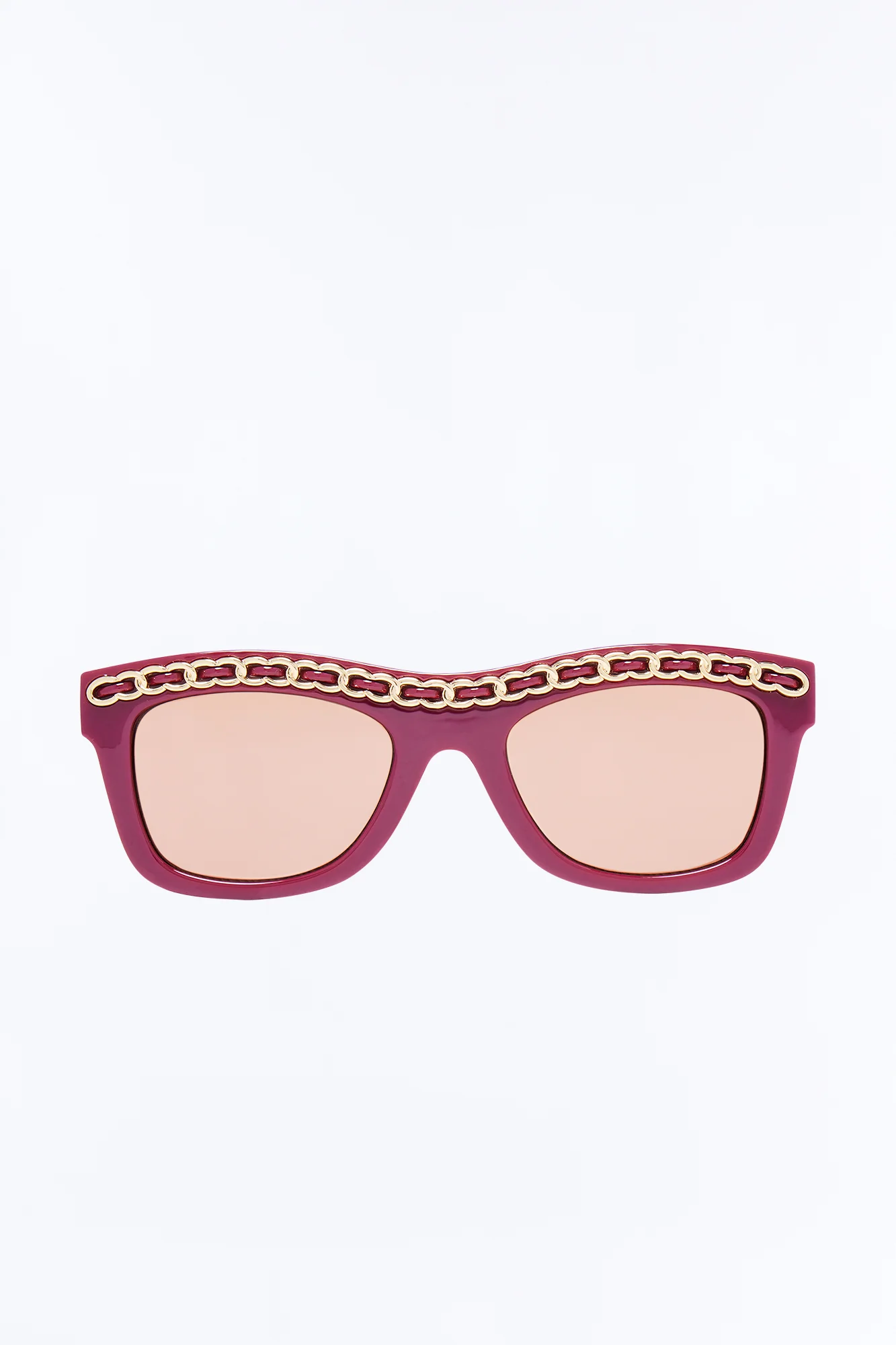 Extra Chic Sunglasses - Burgundy - Image 3