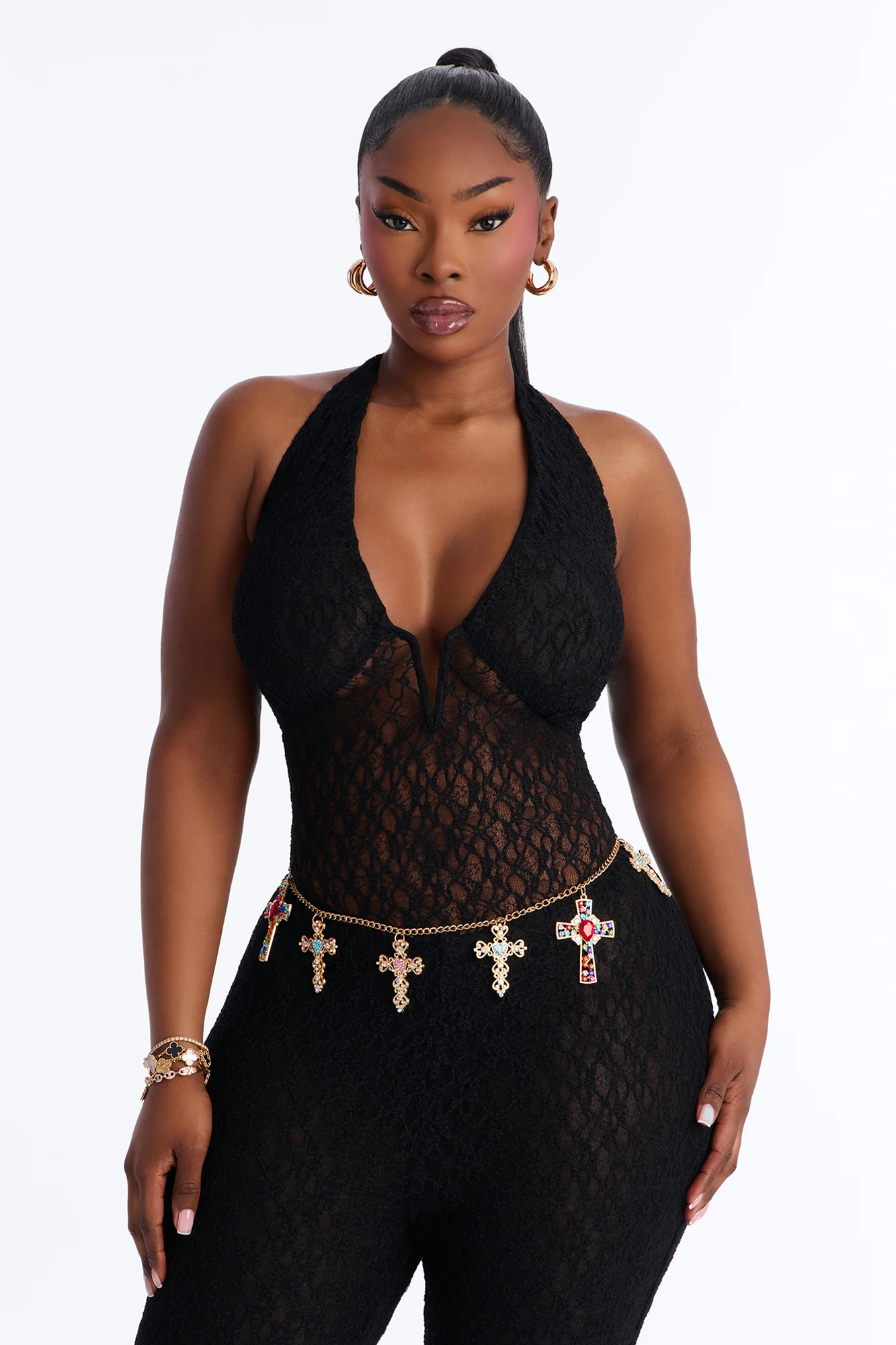 Faithfully Hot Chain Belt - Gold - Image 5