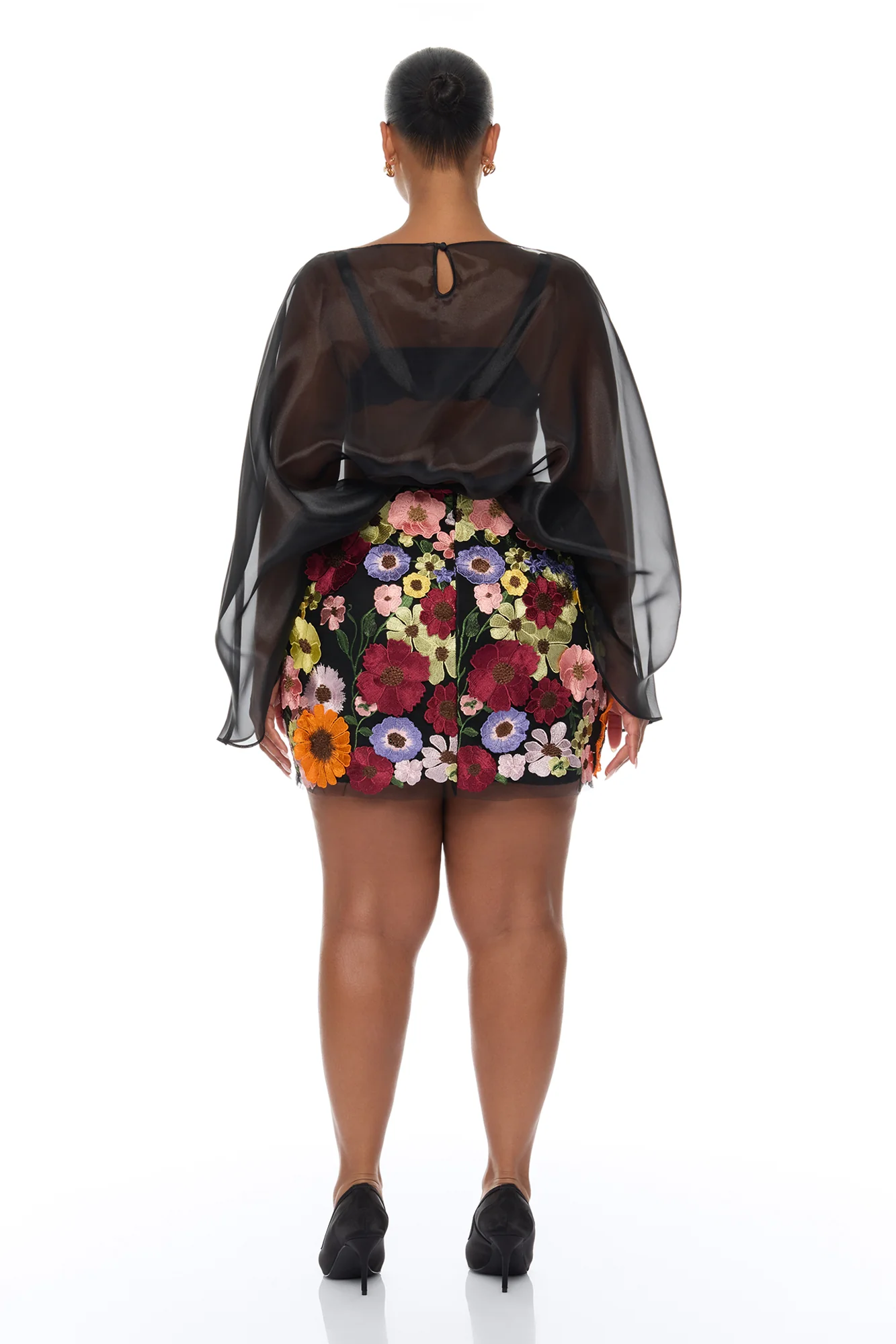Fall In Love Taffeta Skirt Set - Black/combo - Image 12