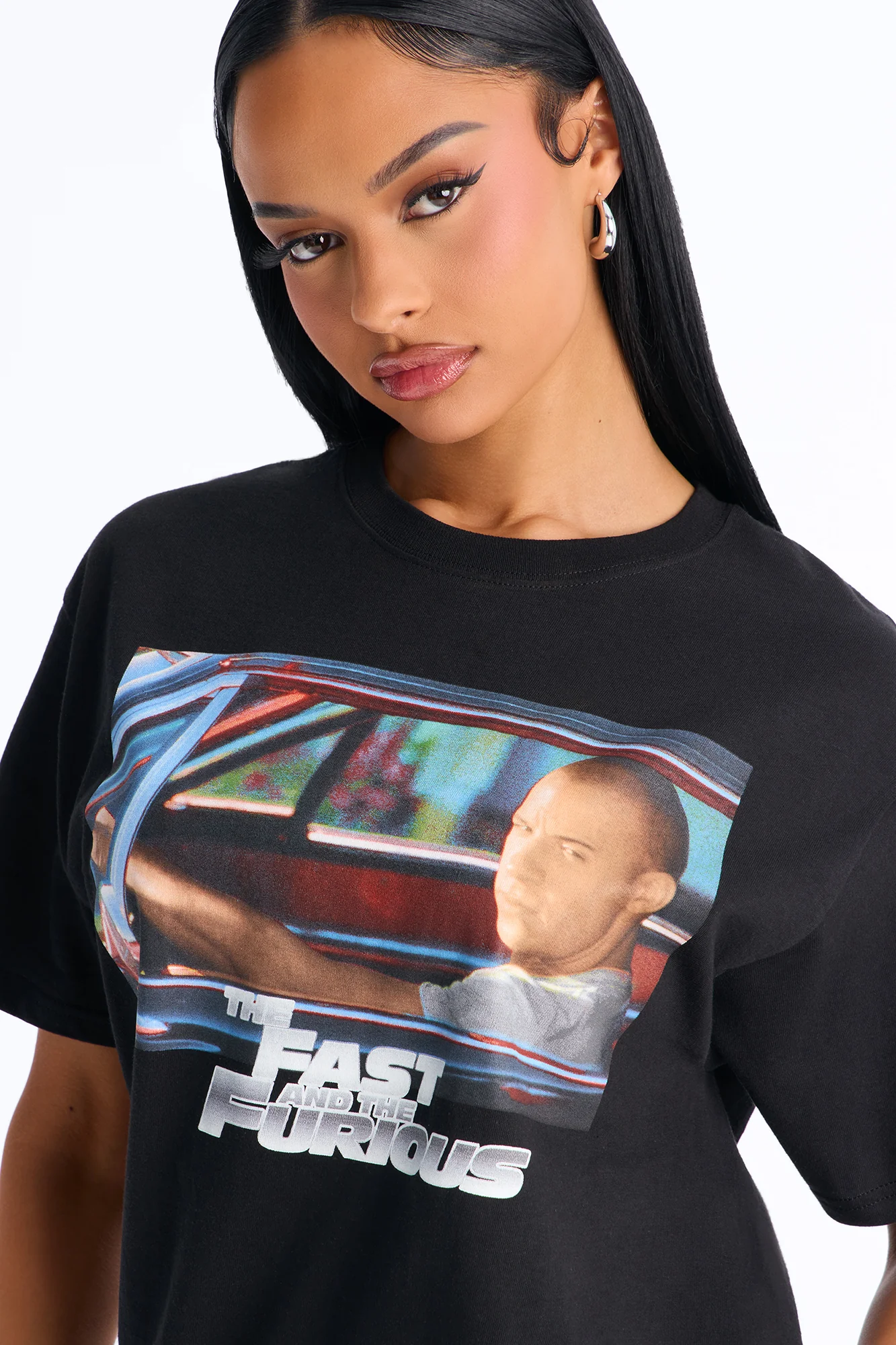 Fast and Furious Dominic Screen Shot Tee - Black - Image 3