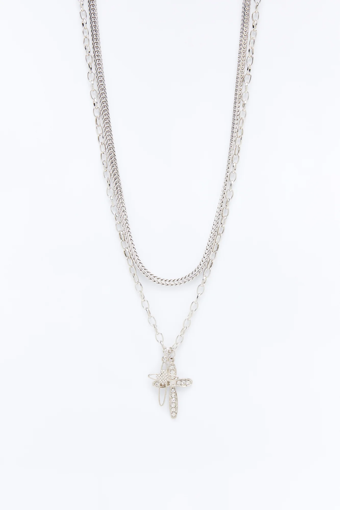 Favored Always Layered Necklace - Silver